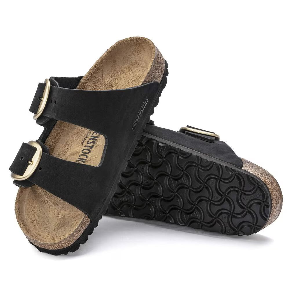 BIRKENSTOCK ARIZONA BIG BUCKLE BLACK