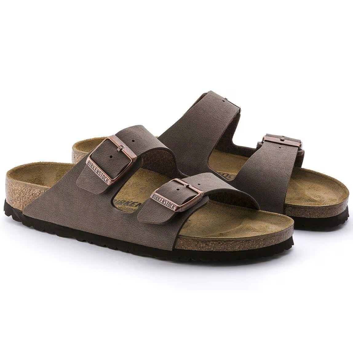 BIRKENSTOCK ARIZONA NUBUCK MOCHA DONNA