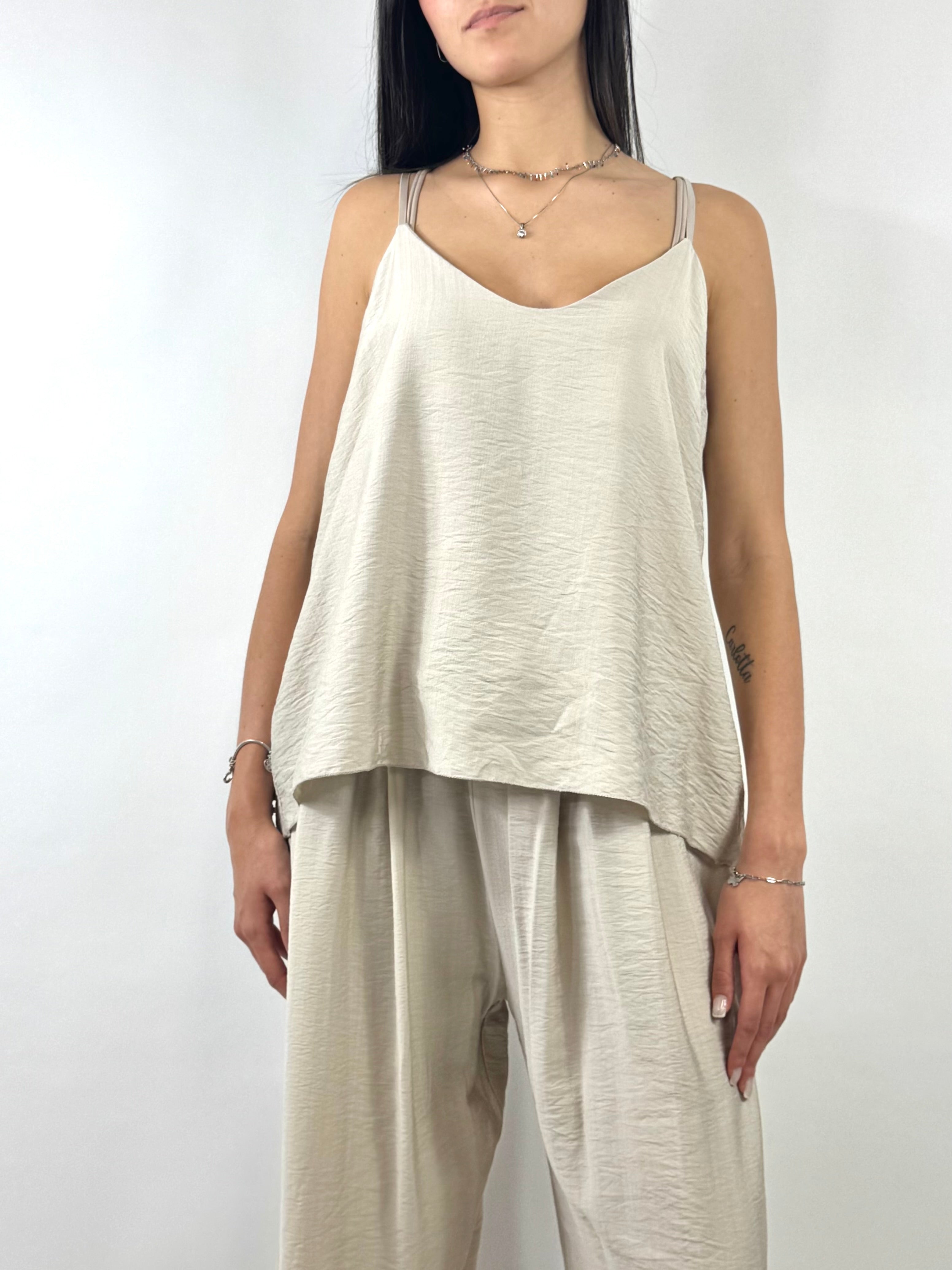 CECILE TOP BEIGE