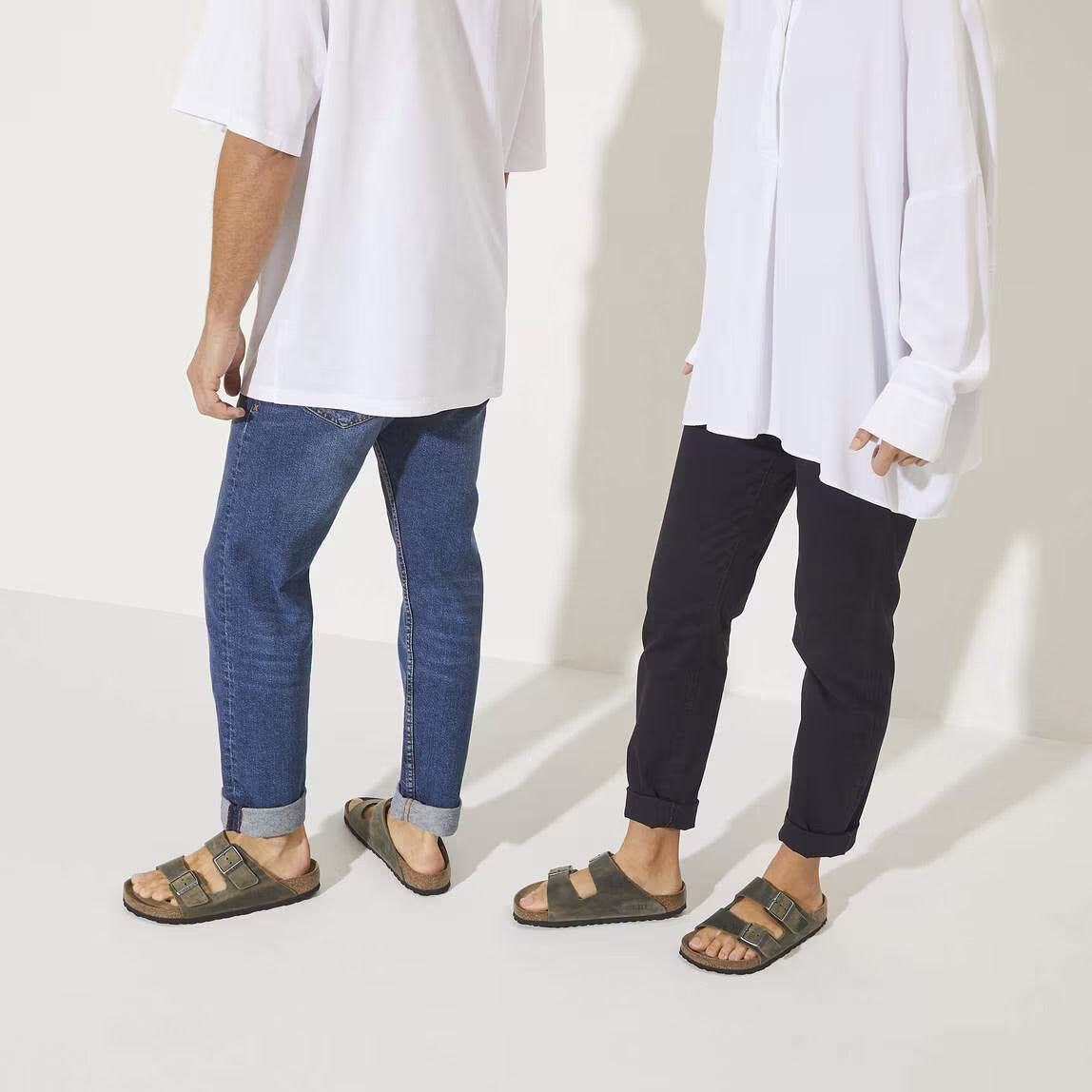 BIRKENSTOCK ARIZONA SFB FADED KHAKI