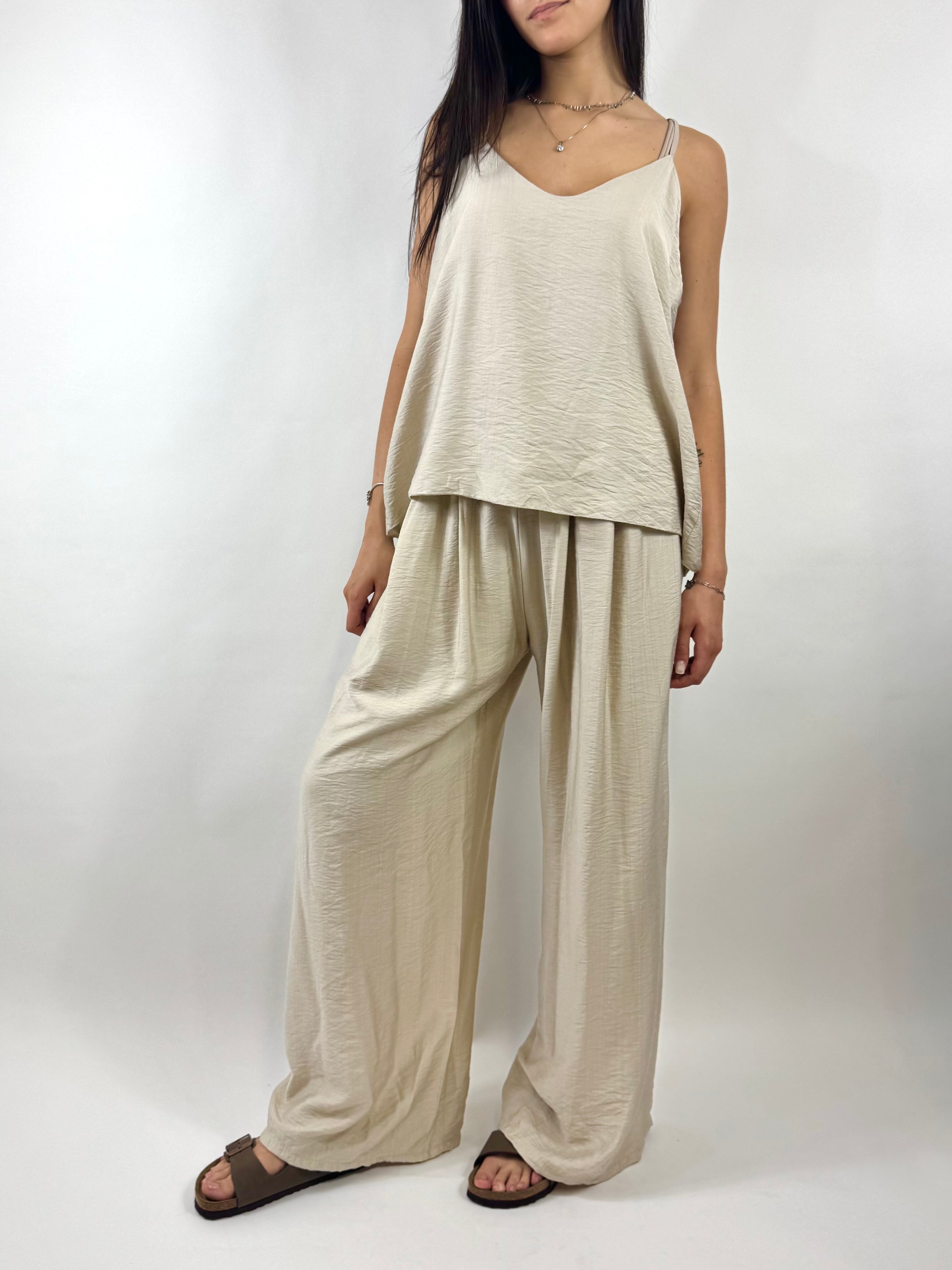 CECILE PANTALONE BEIGE