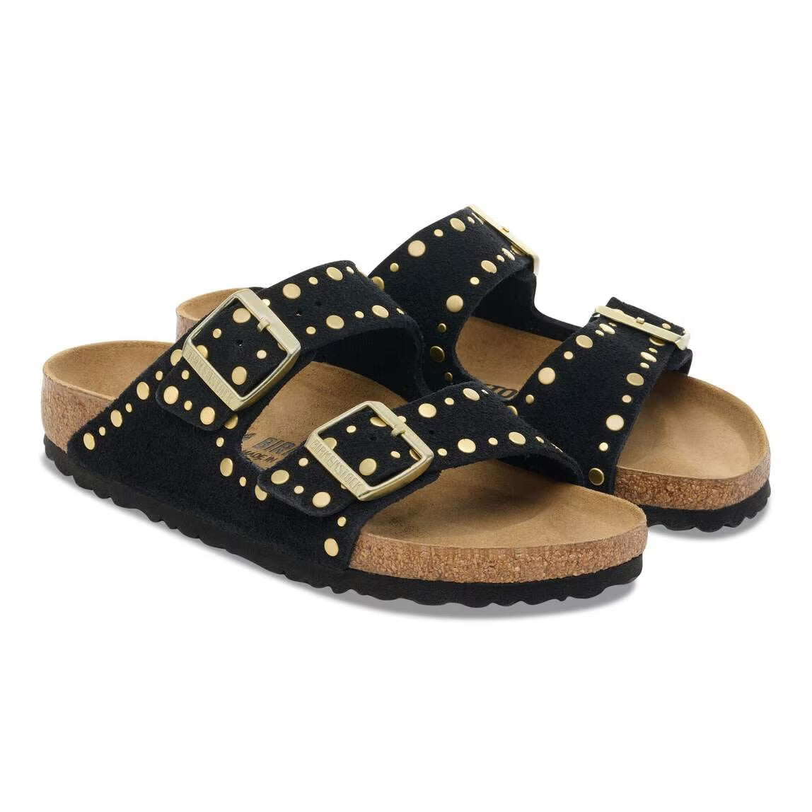 BIRKENSTOCK ARIZONA RIVET BLACK