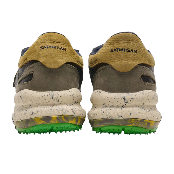 SATORISAN Sneakers uomo pelle suede swamp