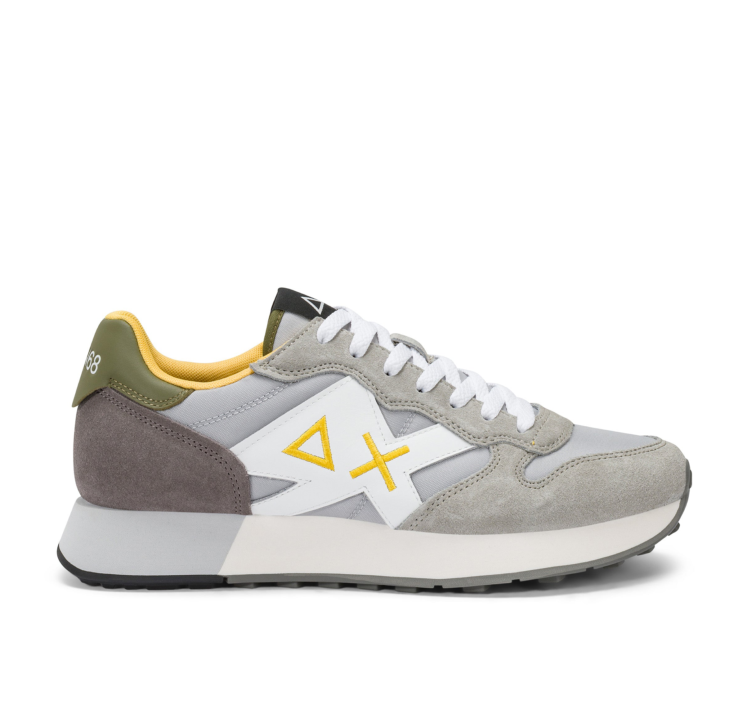 SUN68 SNEAKER JAKI BIG LOGO GRIGIO