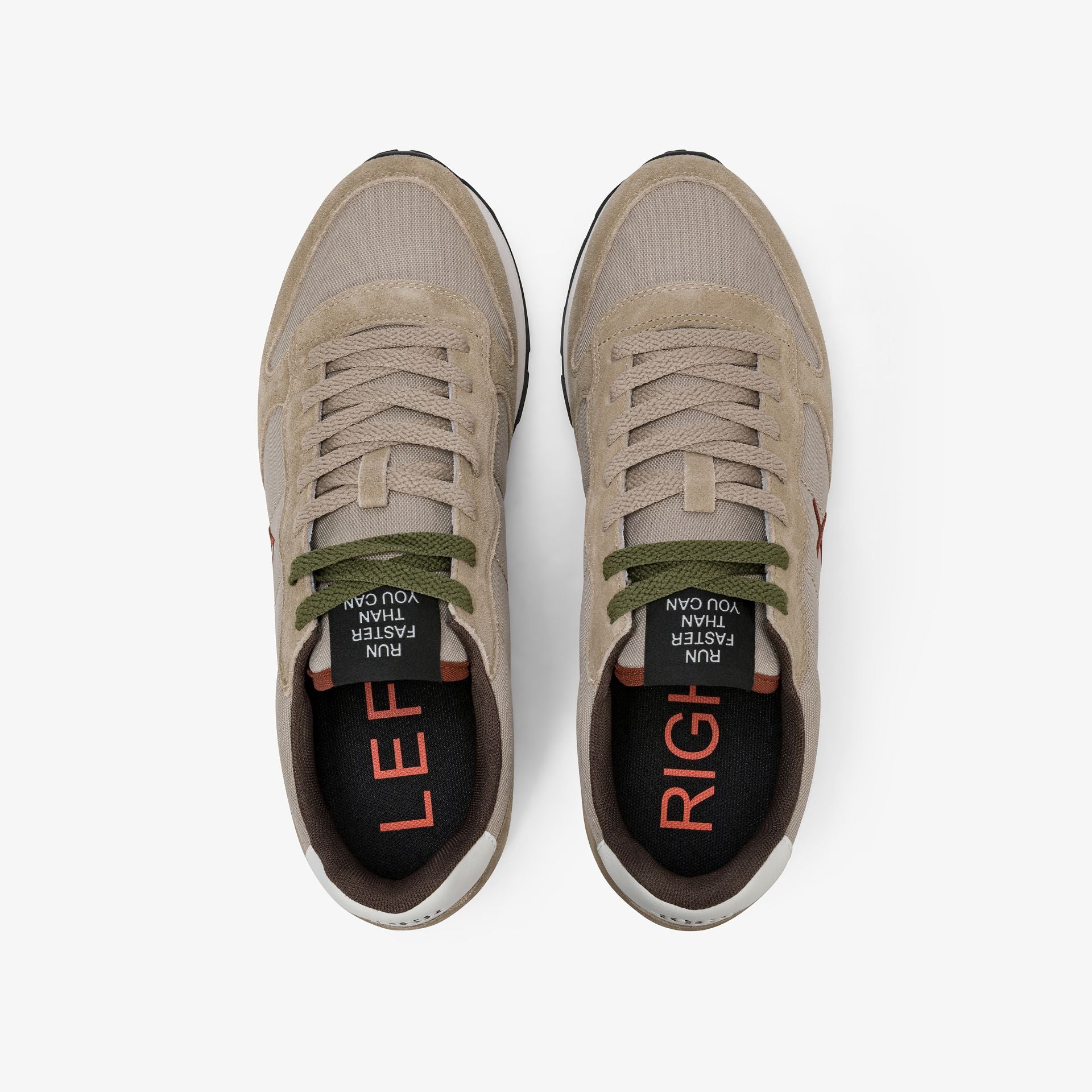 SUN68 SNEAKERS UOMO TOM SOLID BEIGE