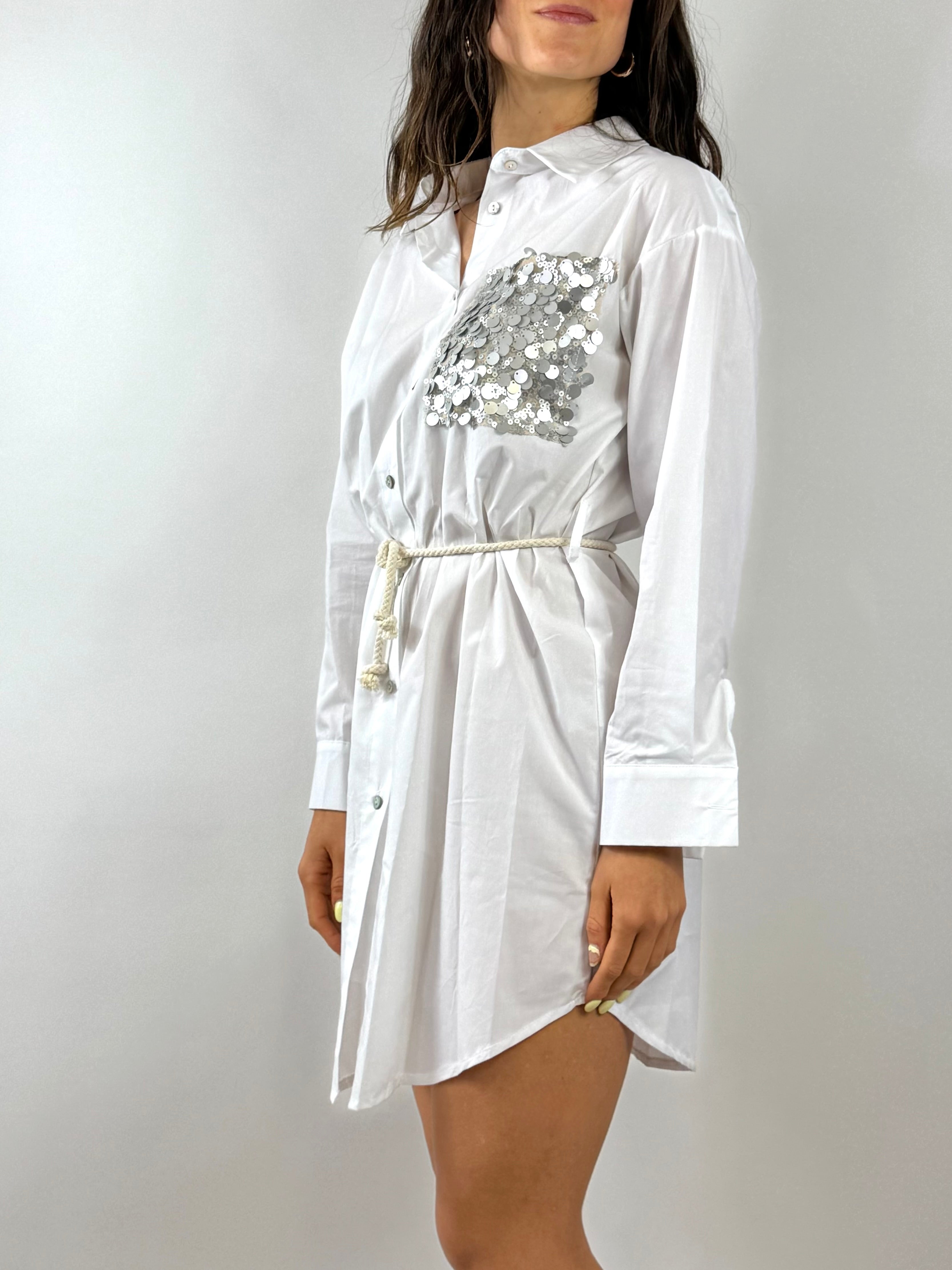 SUSYMIX ABITO CAMICIA BIANCO