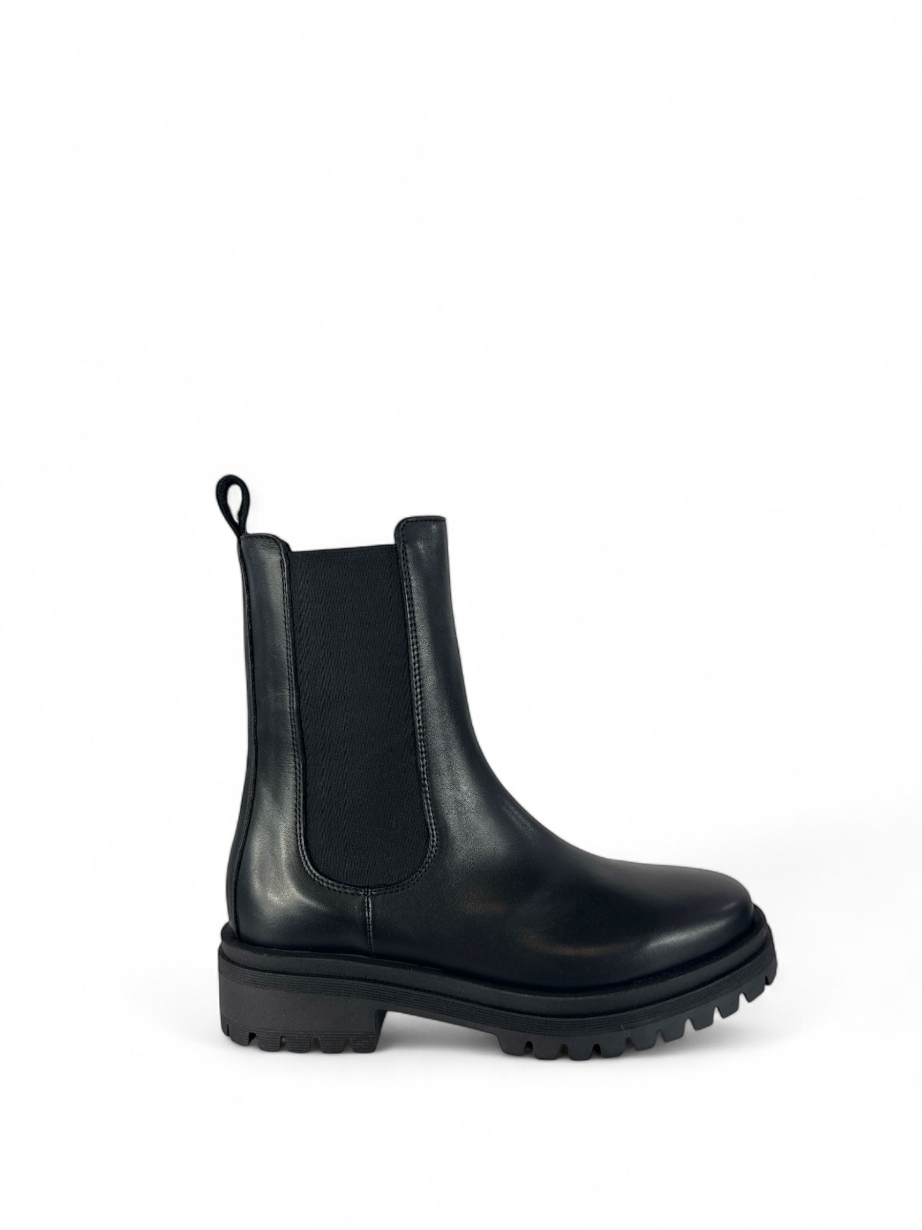 CROWN BEATLES IN PELLE NERO