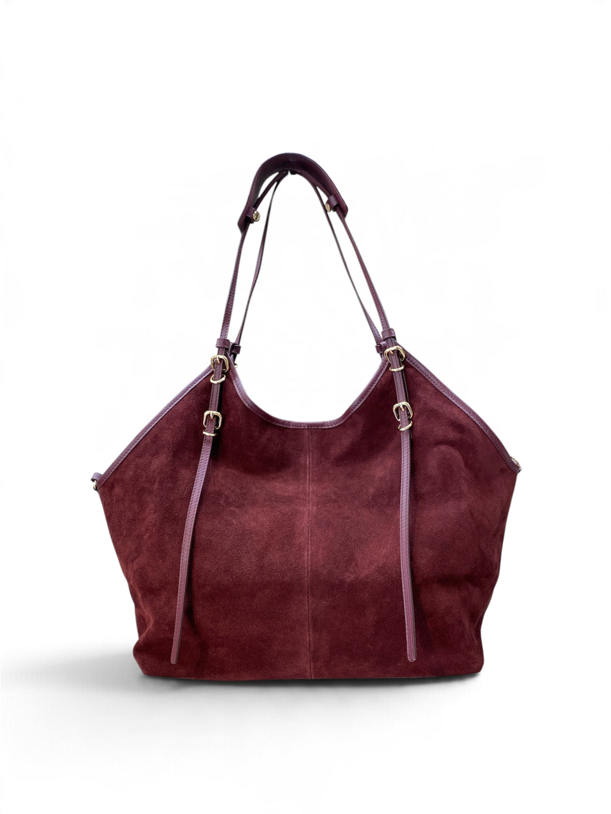 CECILE BORSA MODELLO SHOPPING BORDEAUX