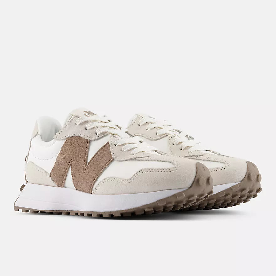 NEW BALANCE SNEAKERS 327 LINEN CON SEA SALT E MUSHROOM