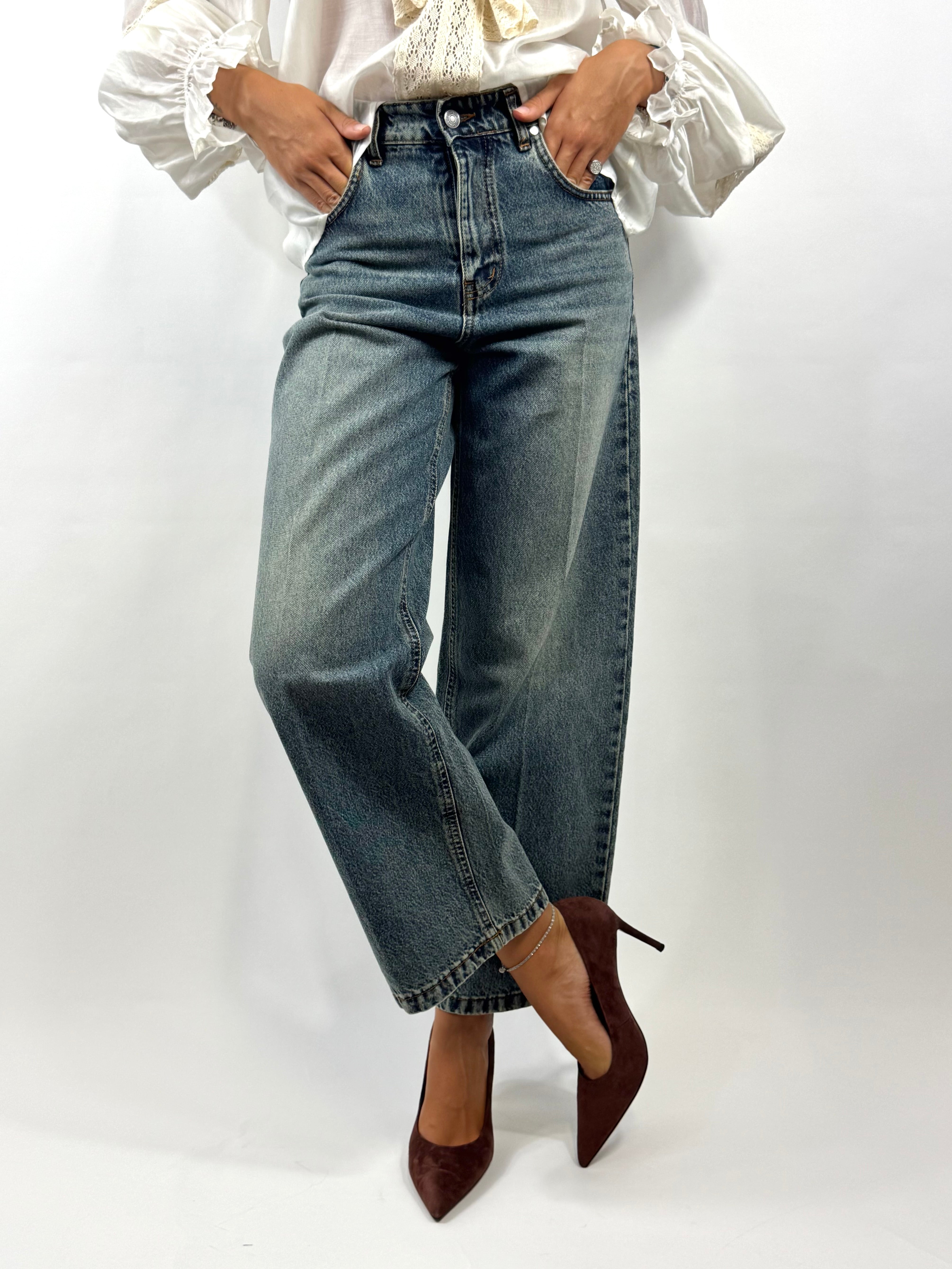 SUSY MIX JEANS CINZIA WIDE LEG