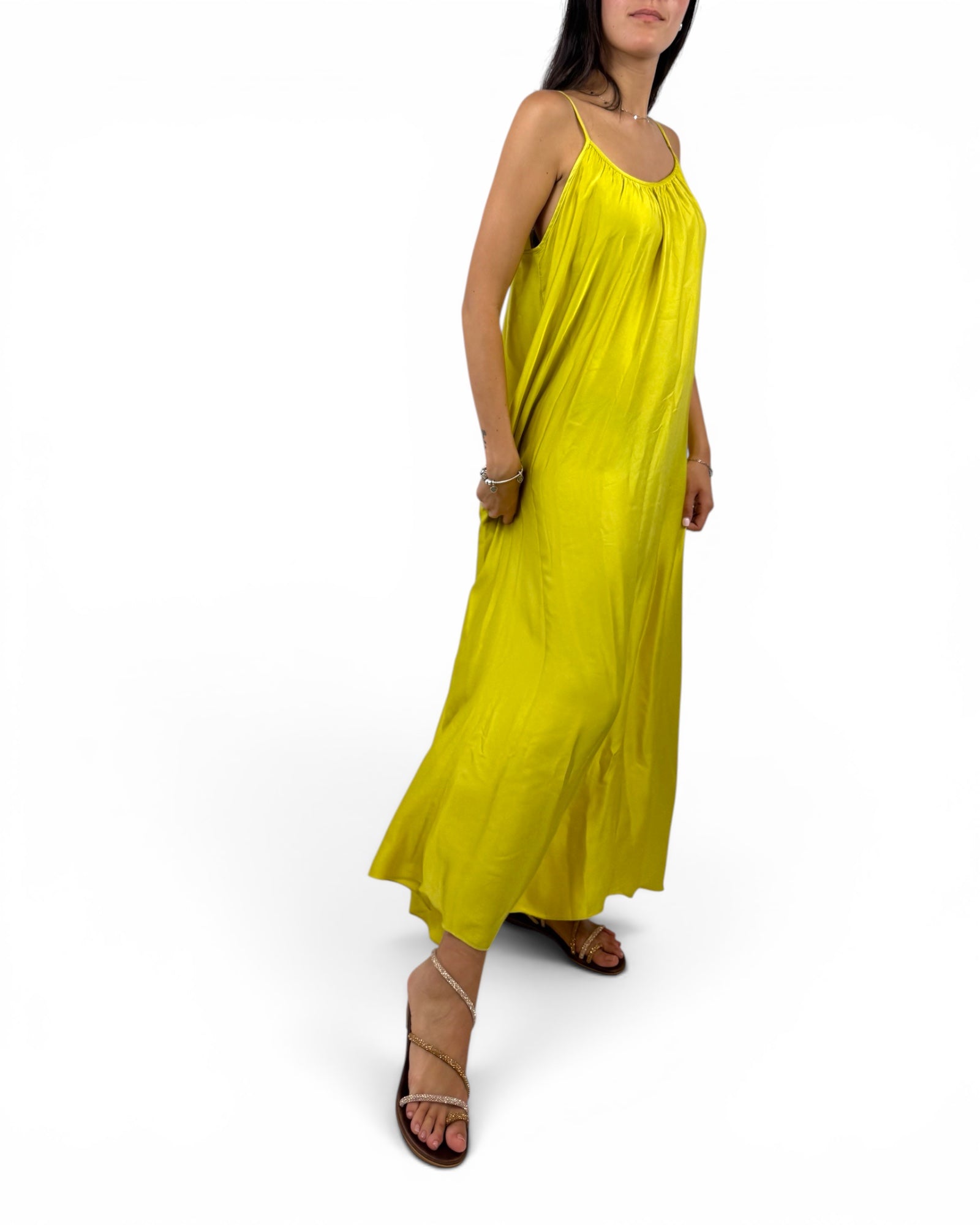 SUSY MIX ABITO RASO INCRESPATO SOLE