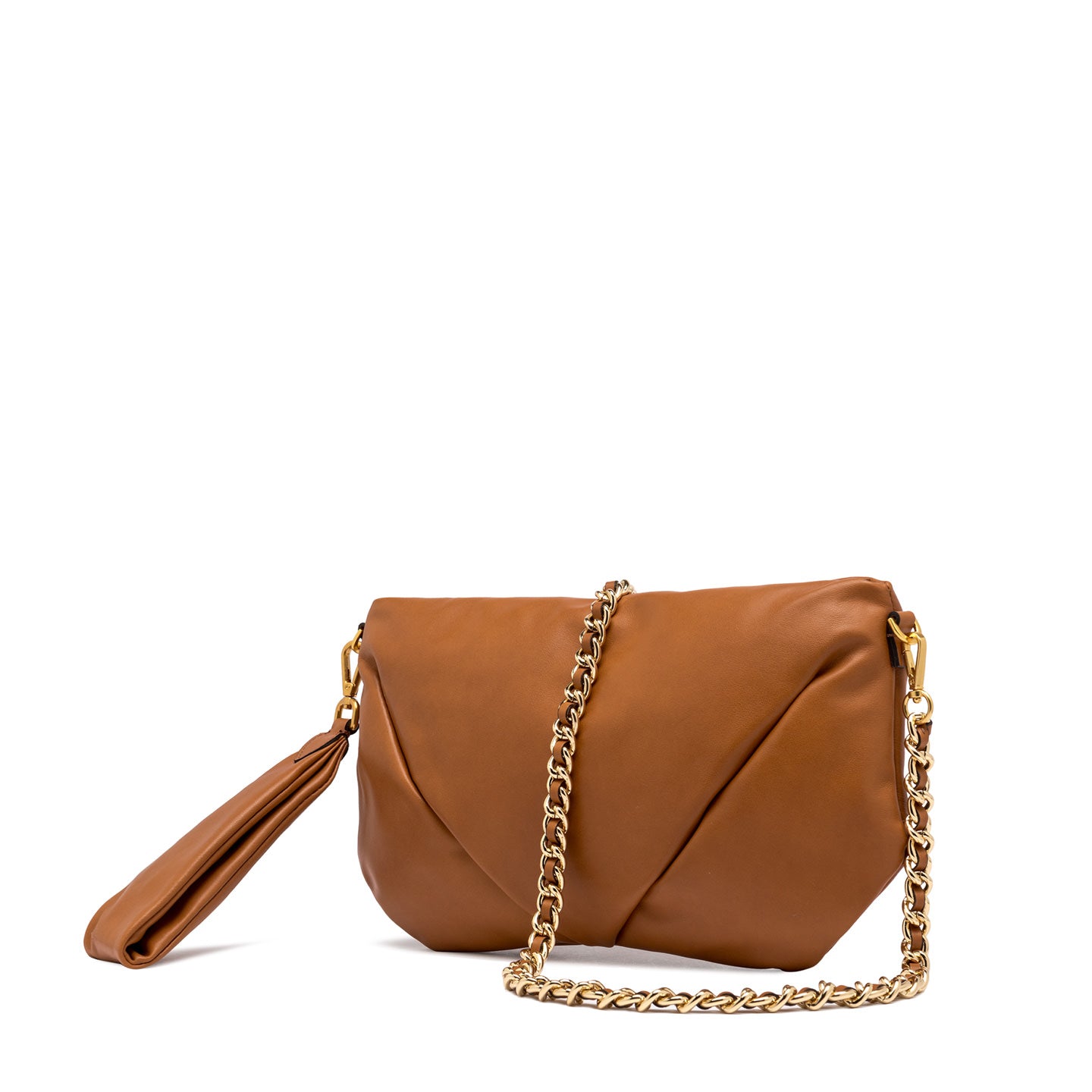 GIANNI CHIARINI POCHETTE CARAMELLO