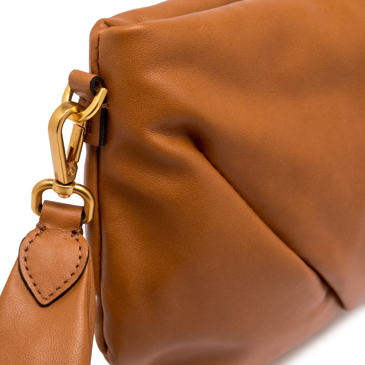 GIANNI CHIARINI POCHETTE CARAMELLO