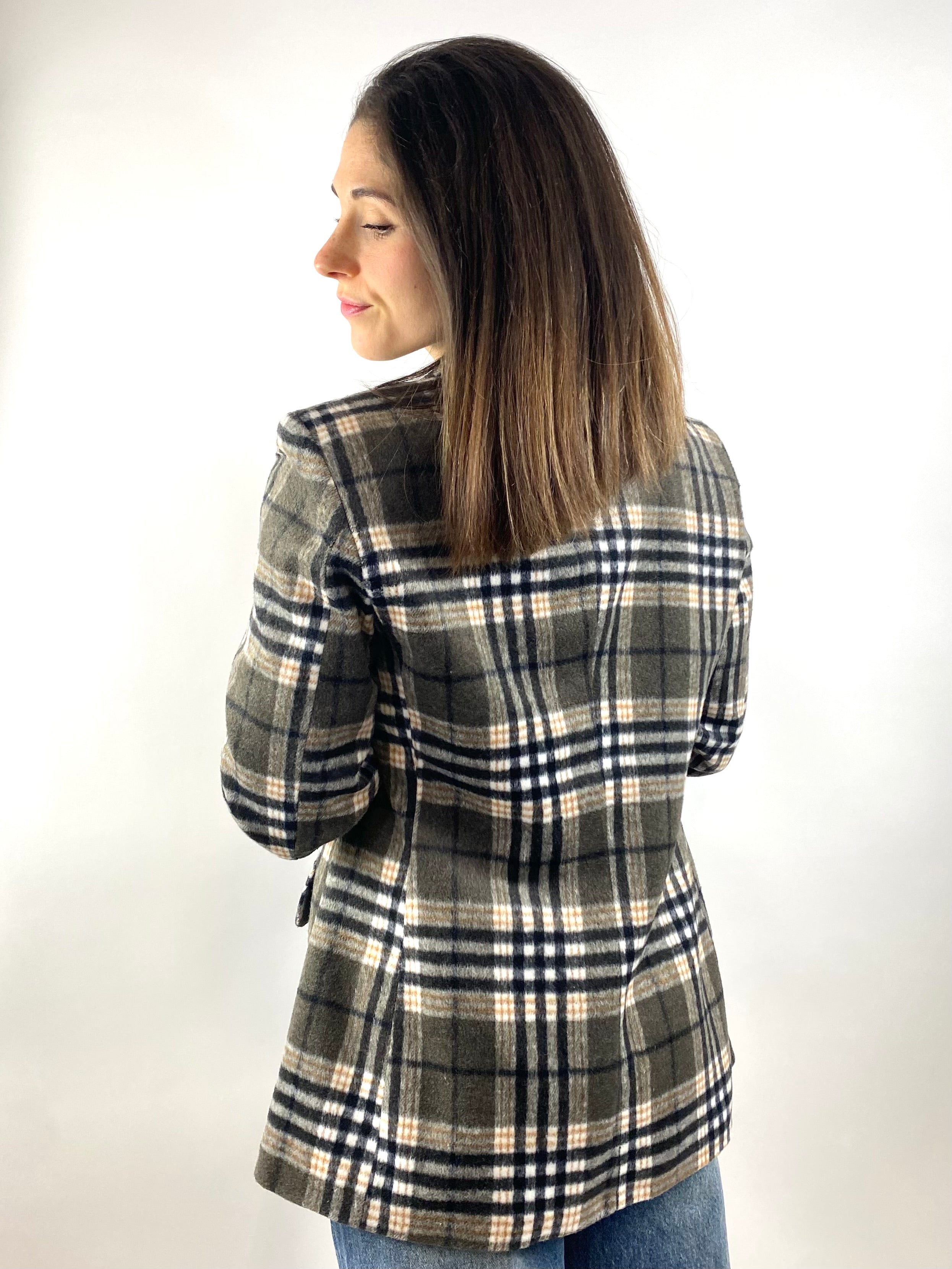 SUSY MIX GIACCA VERDE MILITARE