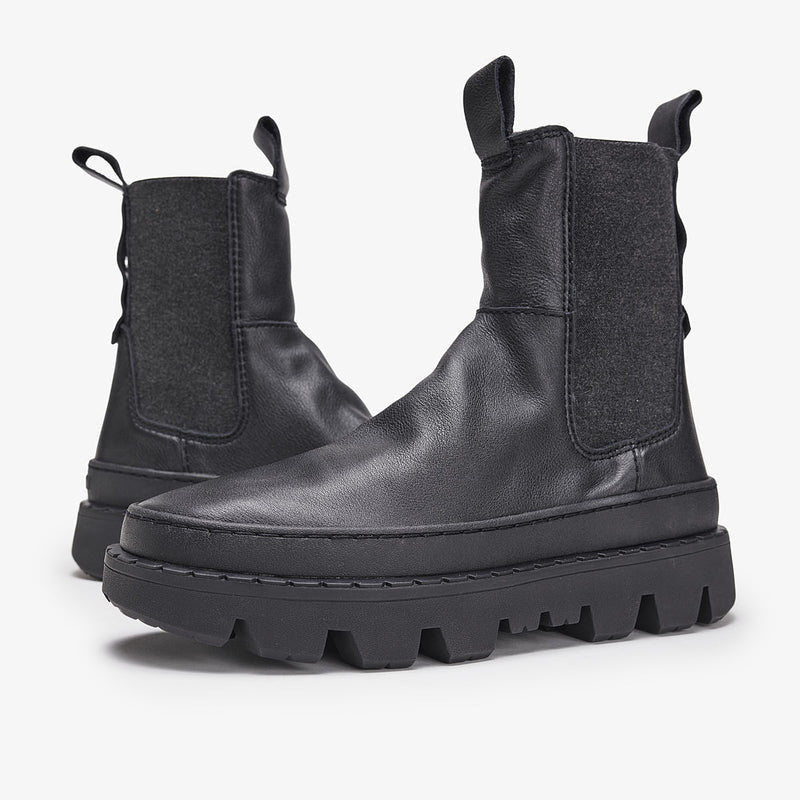 SATORISAN STIVALETTO BEATLES UNALOME ELASTICI BLACK