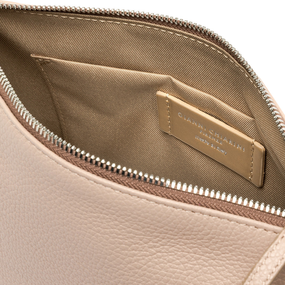 GIANNI CHIARINI BORSA NORA POUCH PINK SALT
