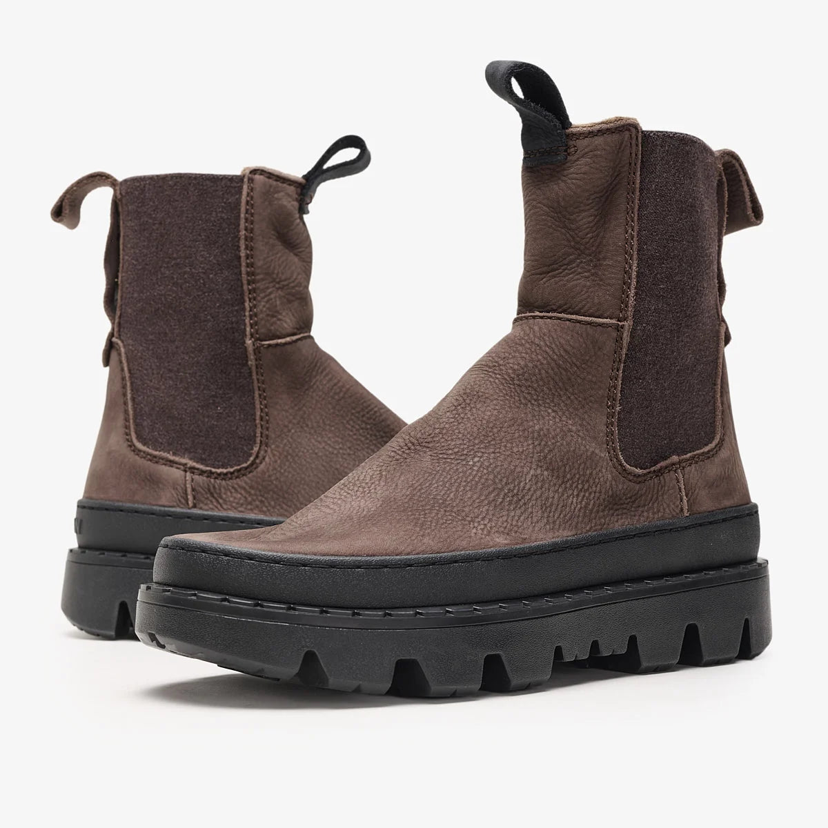 SATORISAN STIVALETTO BEATLES UNALOME ELASTICI BROWN