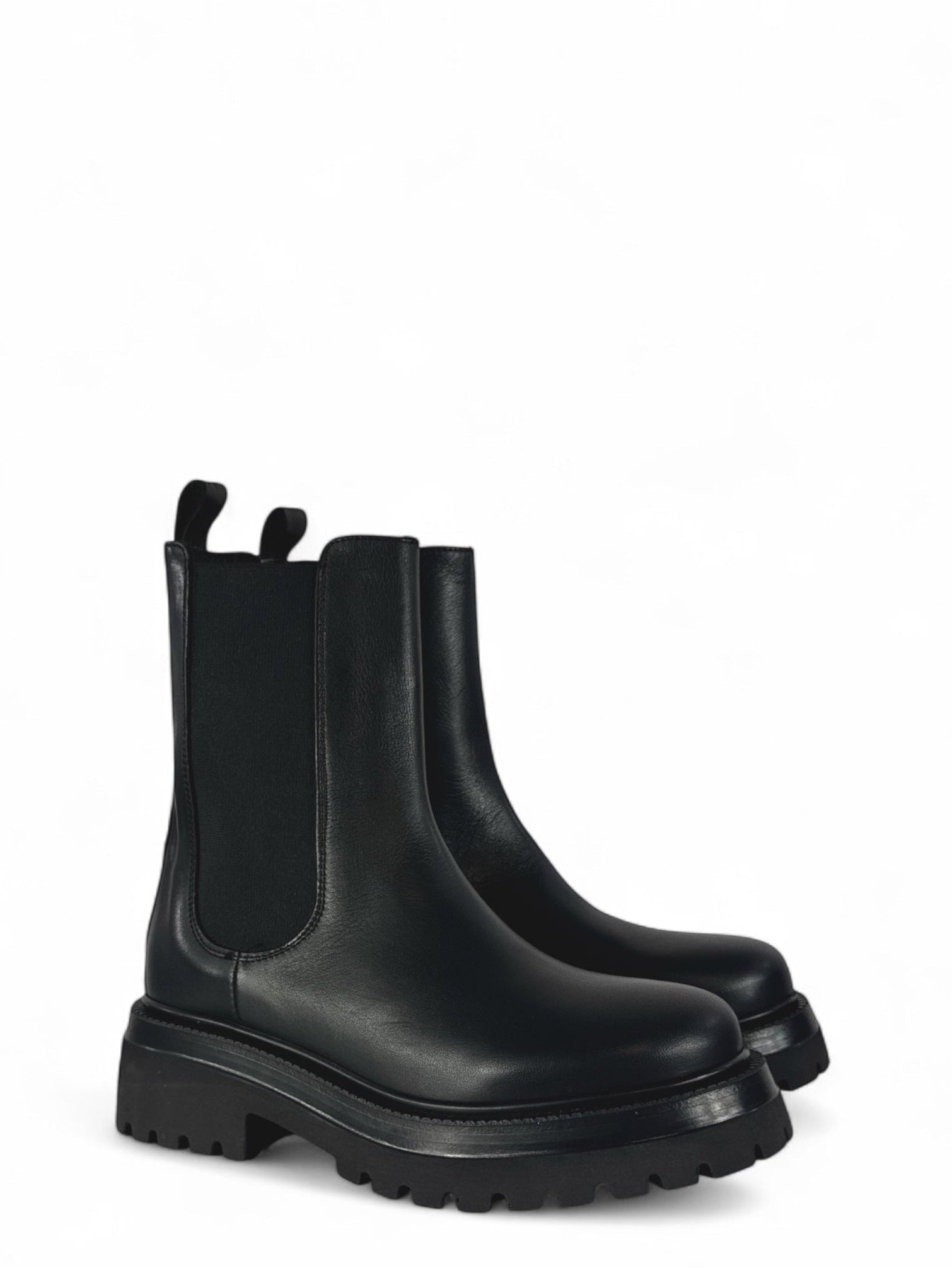 CROWN BEATLES NERO FONDO CARRARMATO