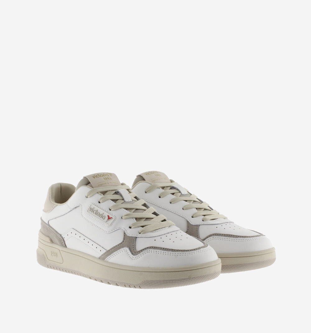 VICTORIA SNEAKERS UOMO CLASSIC LEATHER GRIGIO