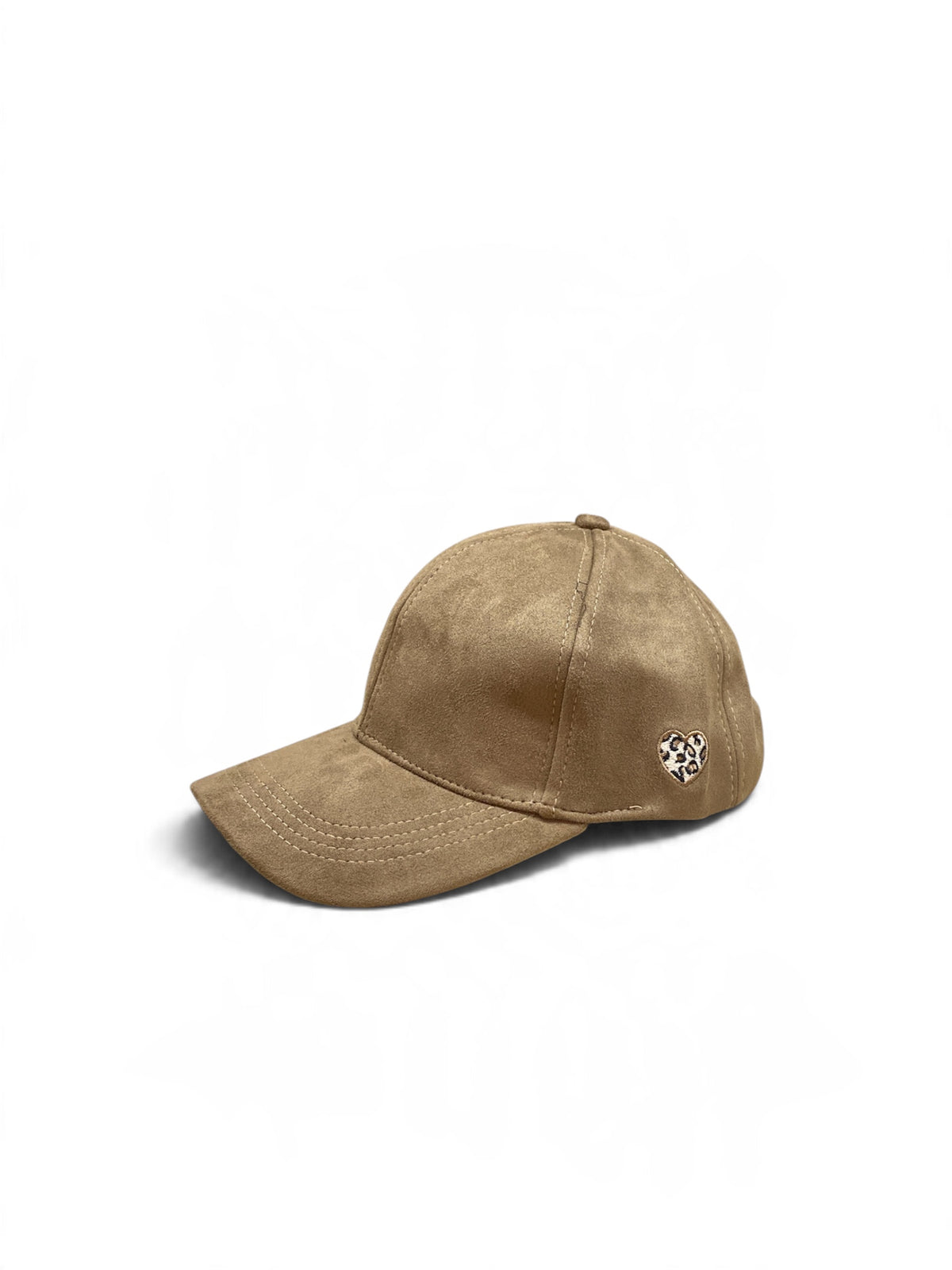 SUSY MIX CAPPELLO DA BASEBALL CUORICINO CUOIO