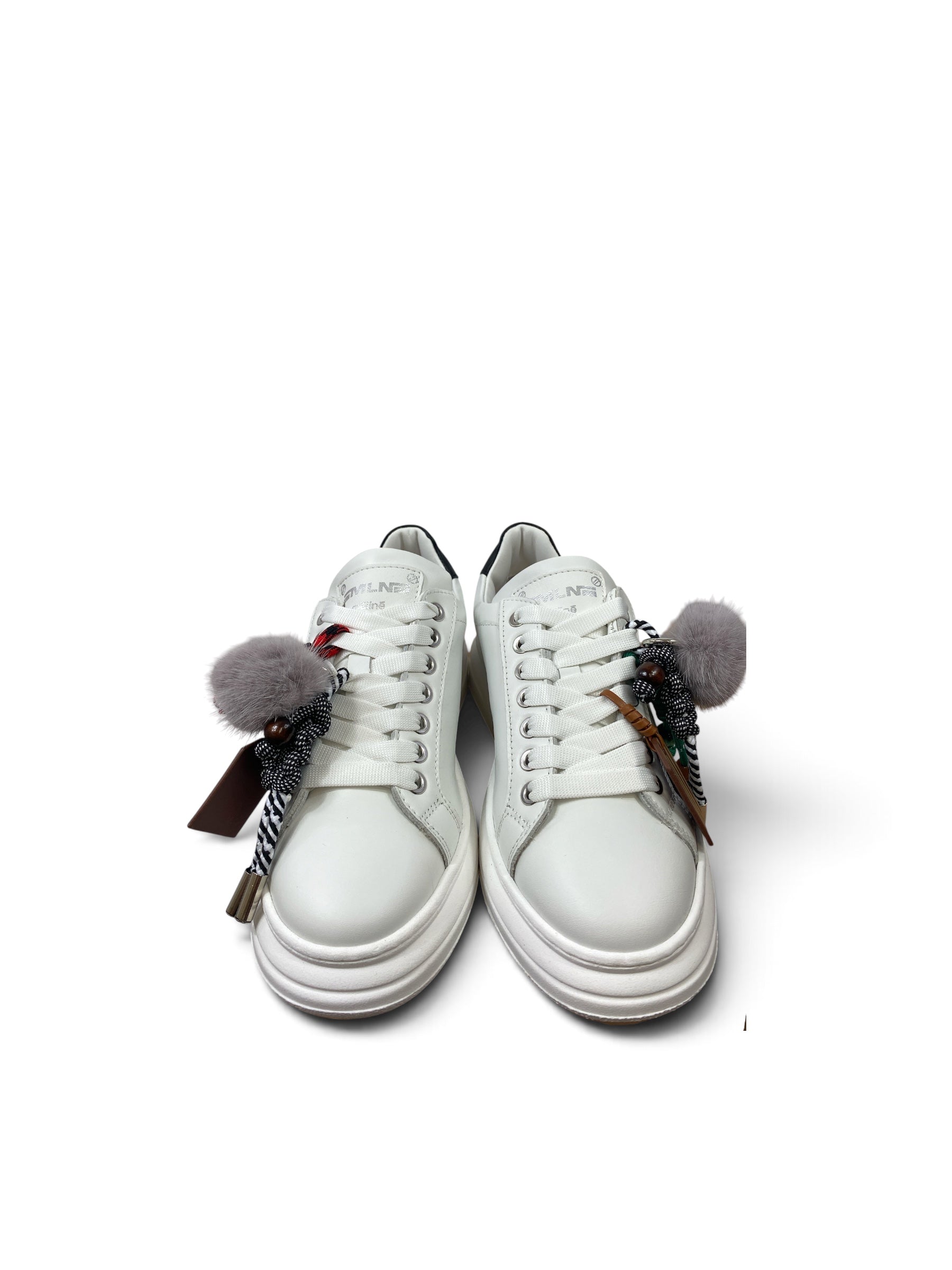 MÉLINÉ SNEAKERS PELLE BIANCO