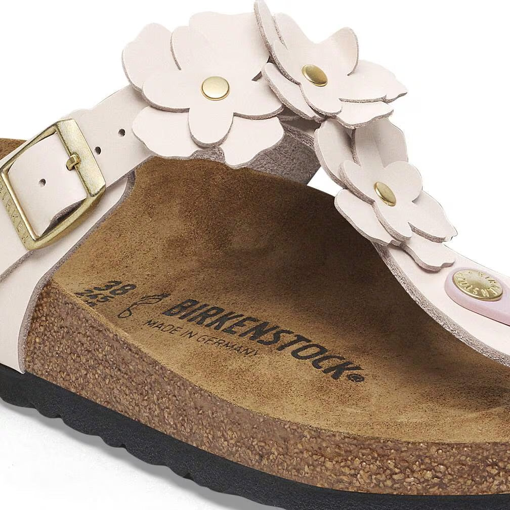 BIRKENSTOCK GIZEH FLOWERS LIGHT ROSE