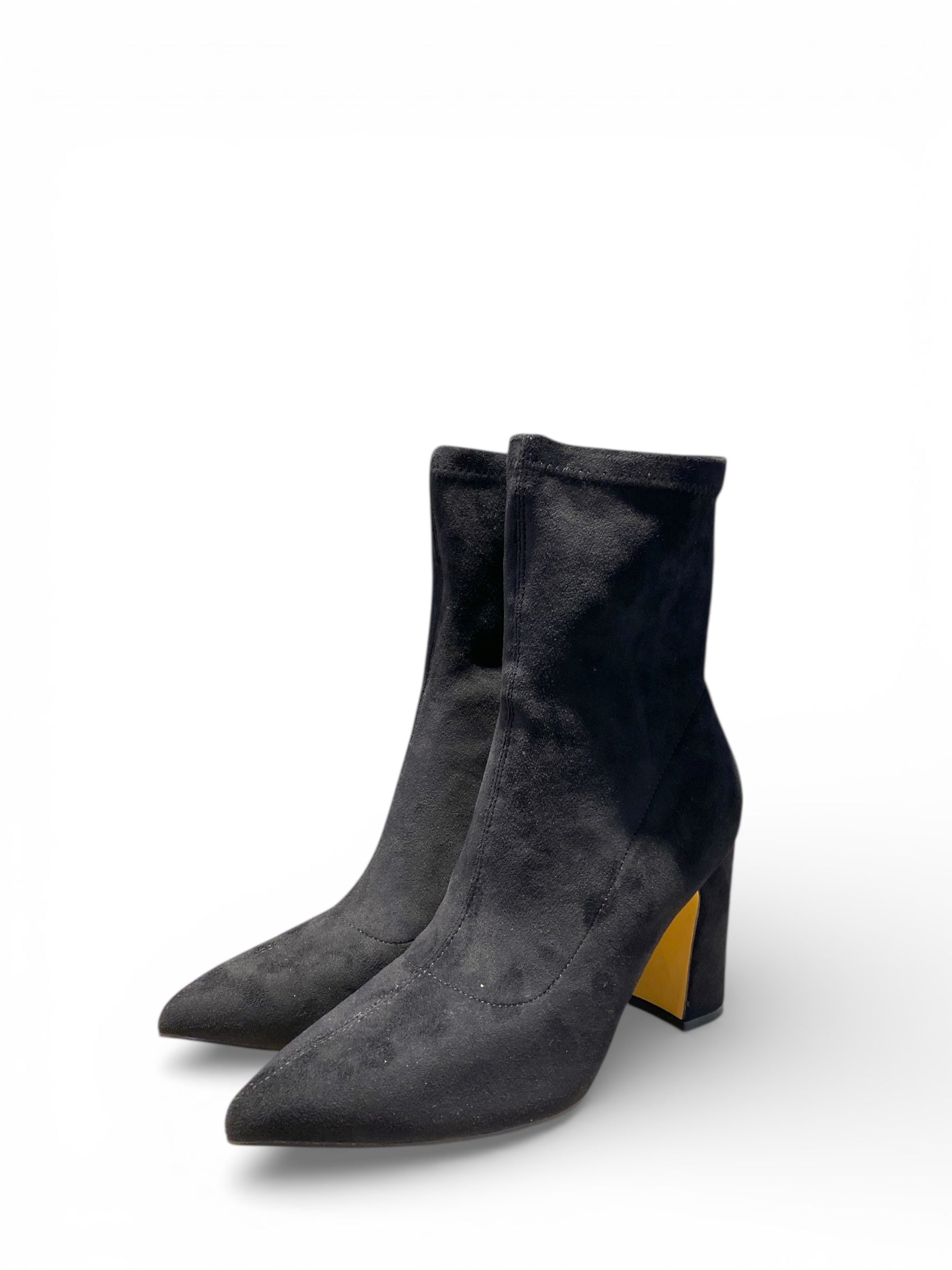 CRISTIN STIVALETTO STRETCH NERO