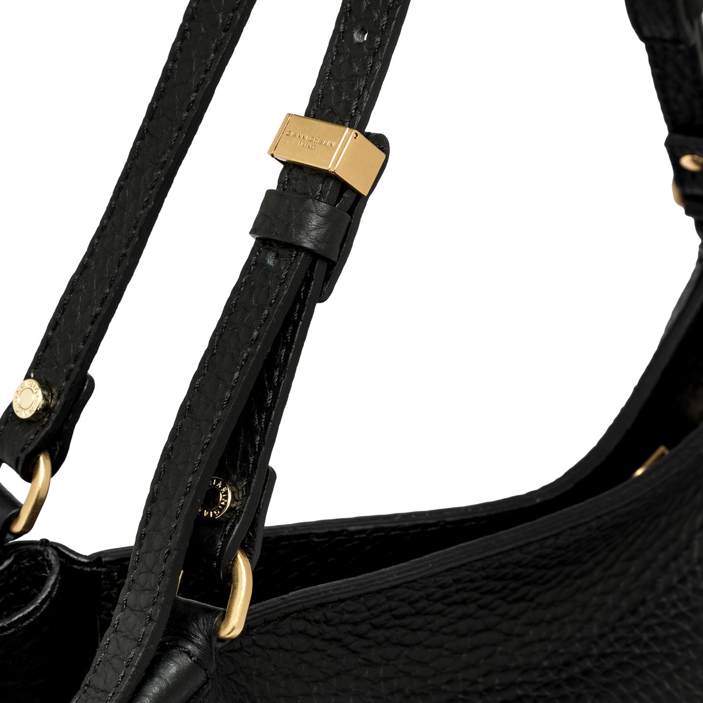 Gianni Chiarini Borsa a spalla in pelle bloom Nero