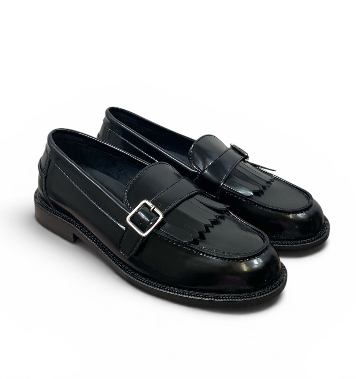 BOTTEGA LOTTI MOCASSINI FIBBIA