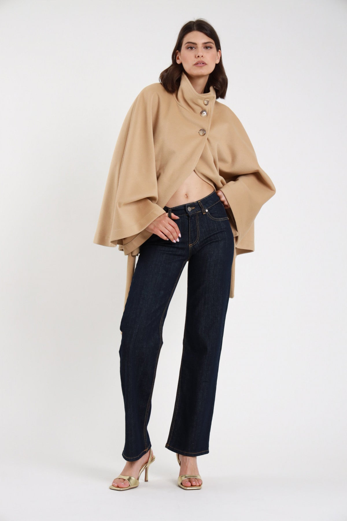 SUSY MIX JEANS STRAIGHT DENIM SCURO