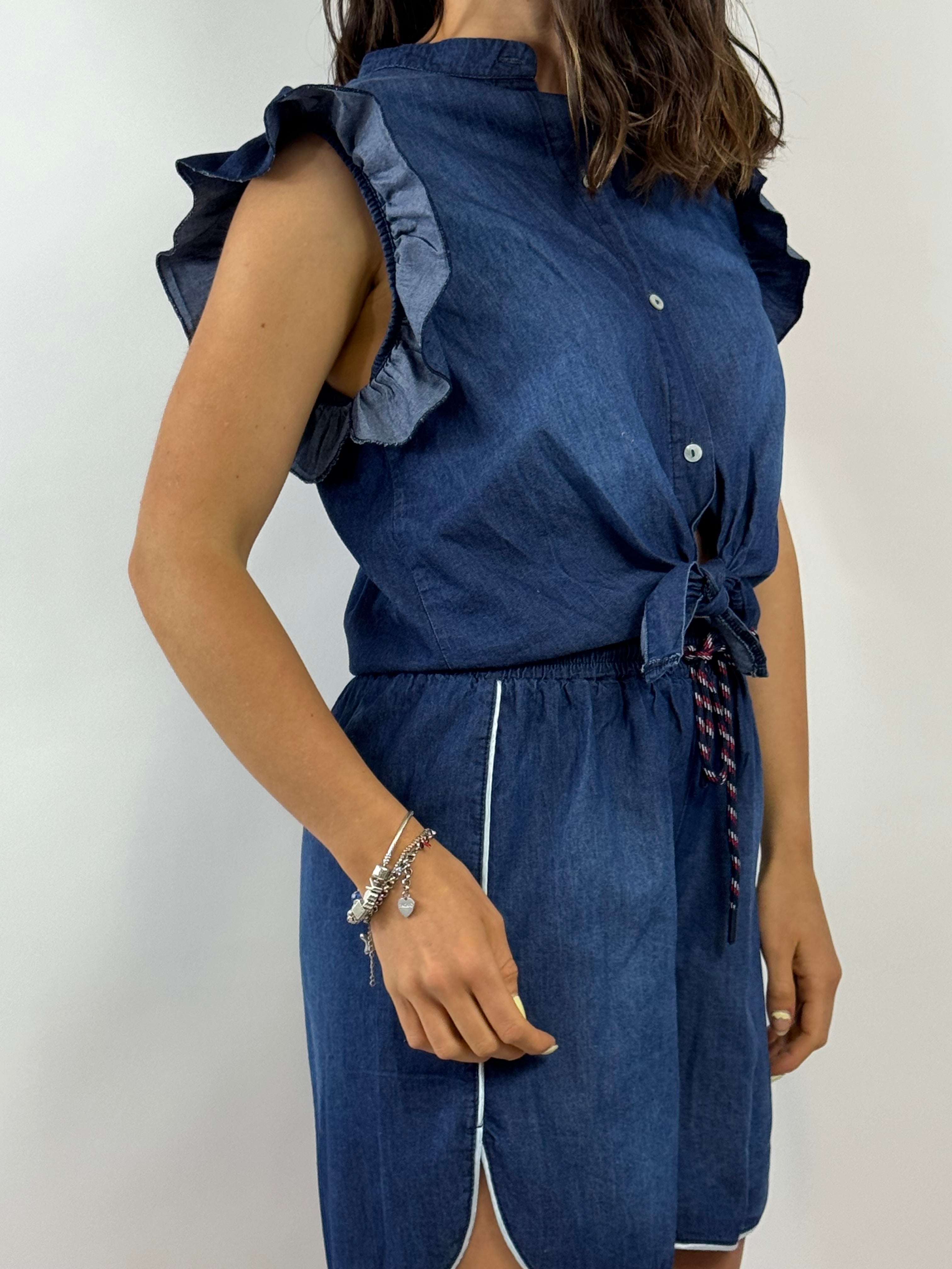 SUSYMIX CAMICIA CHAMBRAY