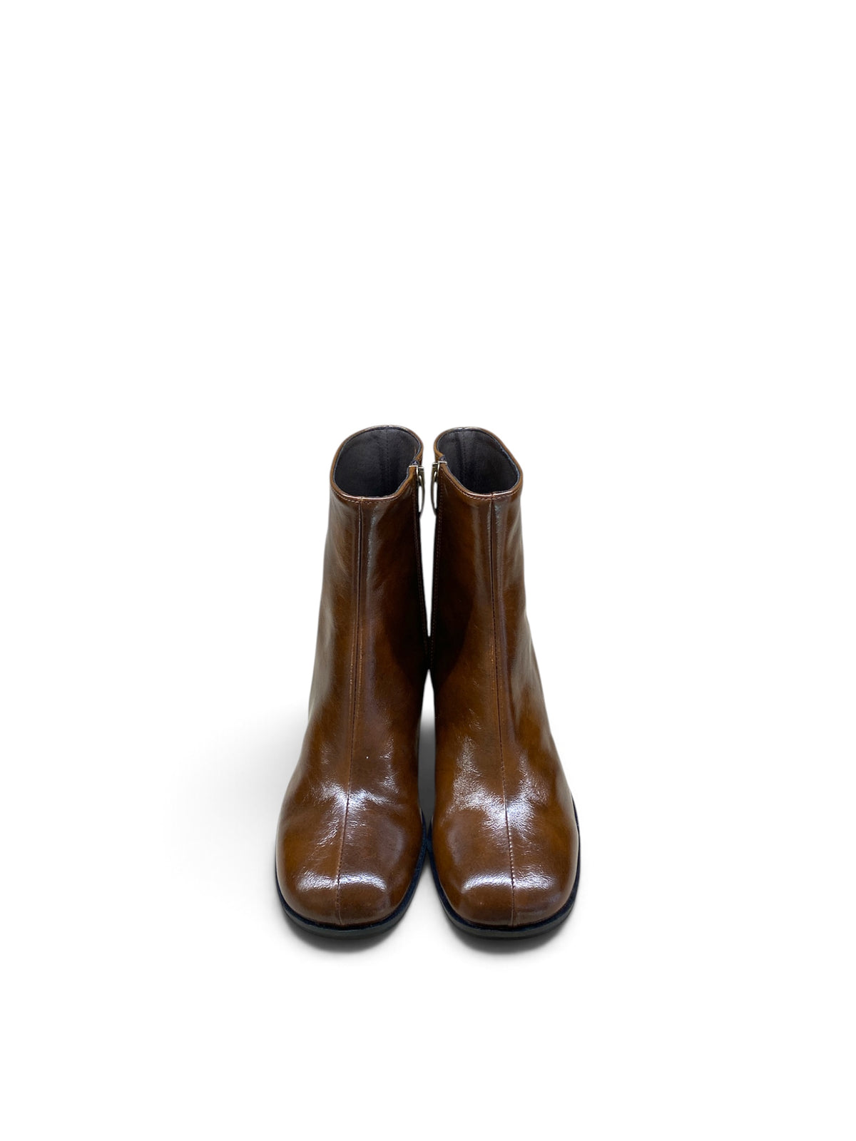 BOTTEGA LOTTI STIVALETTO ECOPELLE MARRONE