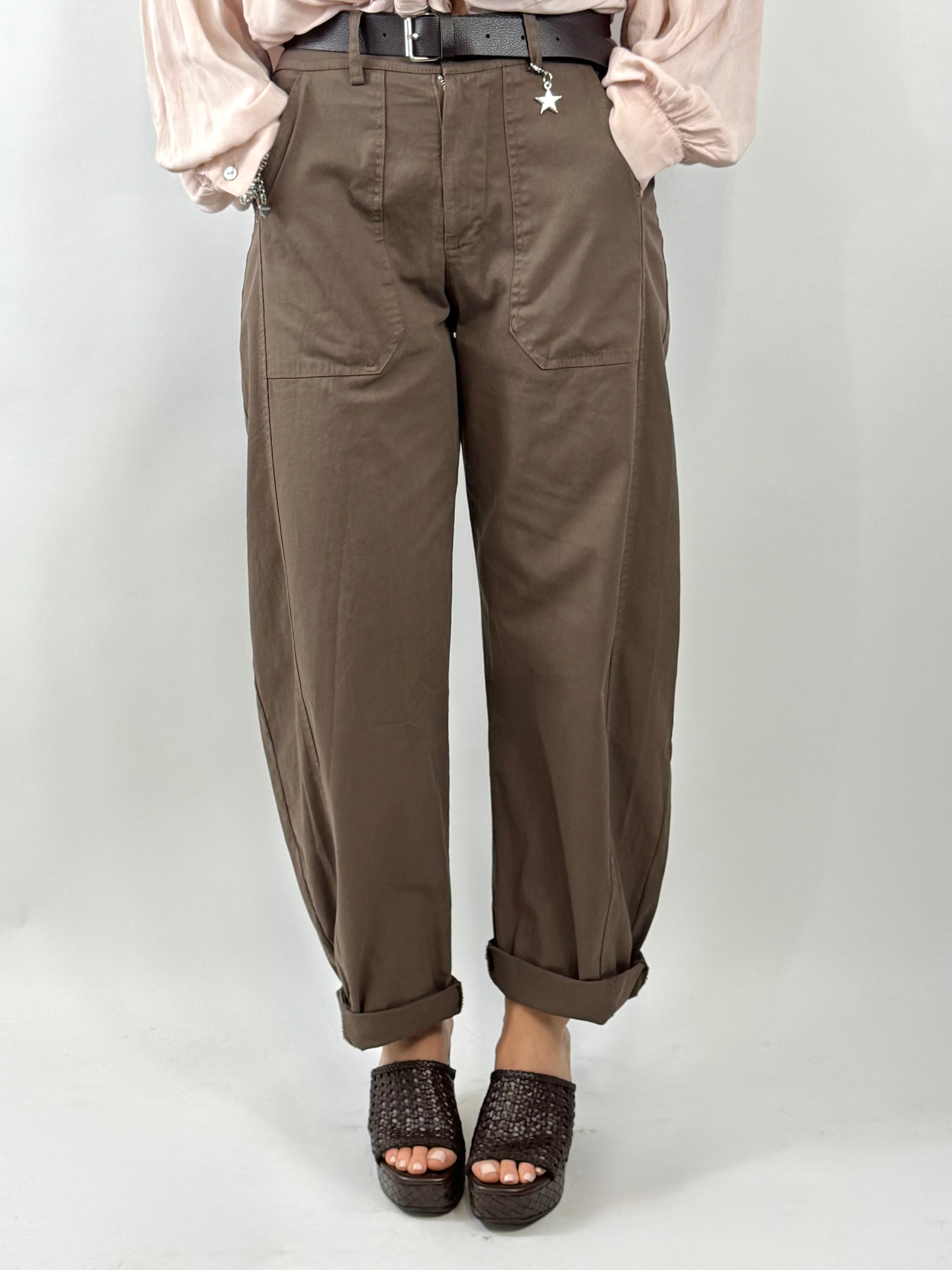 SUSYMIX PANTALONE MORO