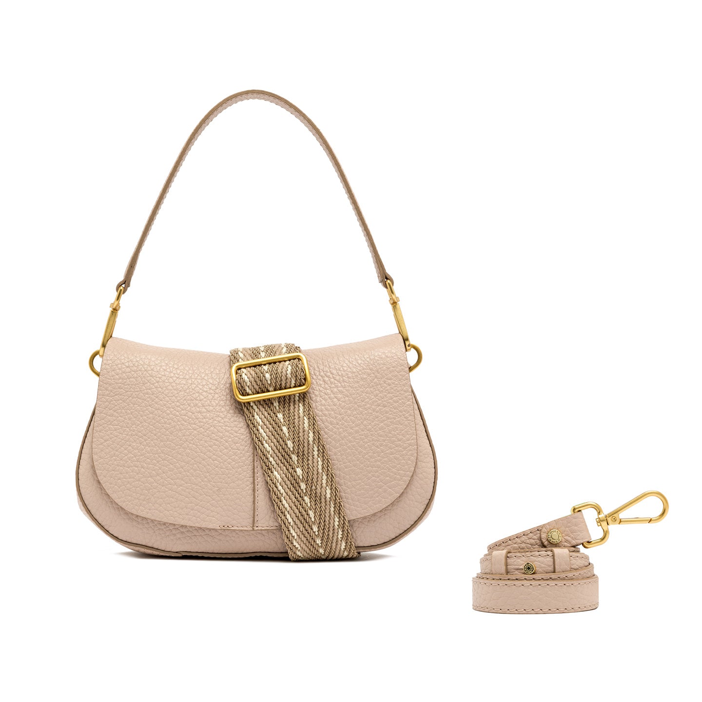 GIANNI CHIARINI HELENA ROUND PINK SALT