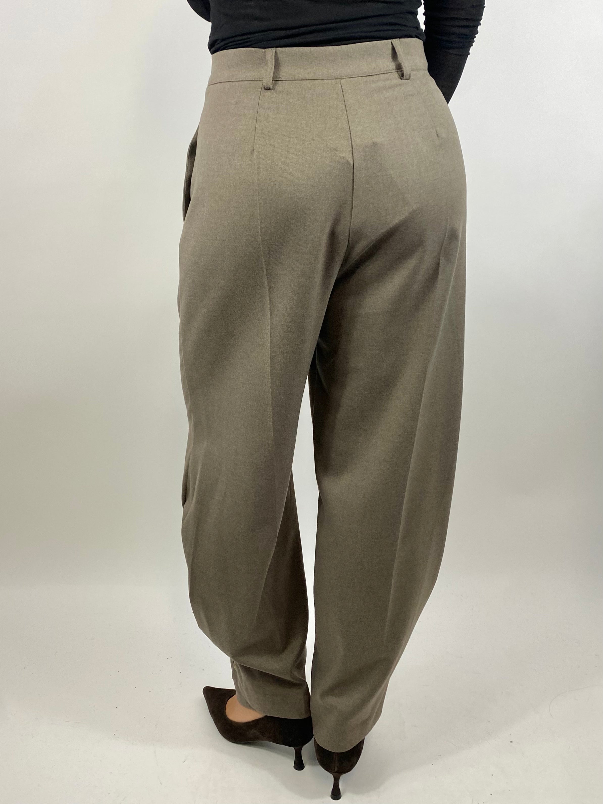 SUSY MIX PANTALONE CON PINCE FANGO