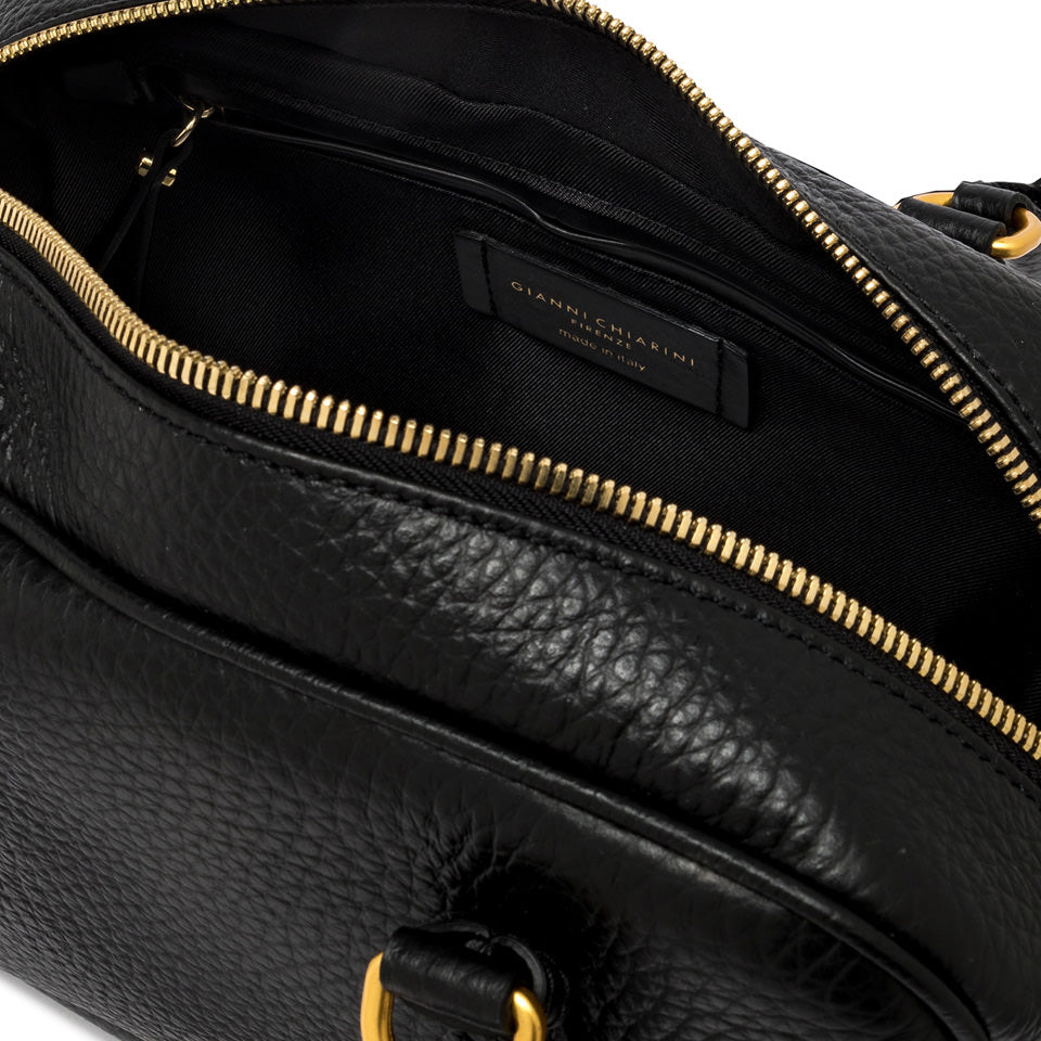 Gianni Chiarini Borsa a mano in pelle grana maxi nero