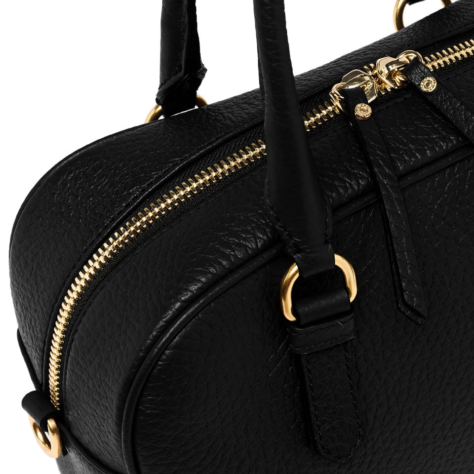 Gianni Chiarini Borsa a mano in pelle grana maxi nero