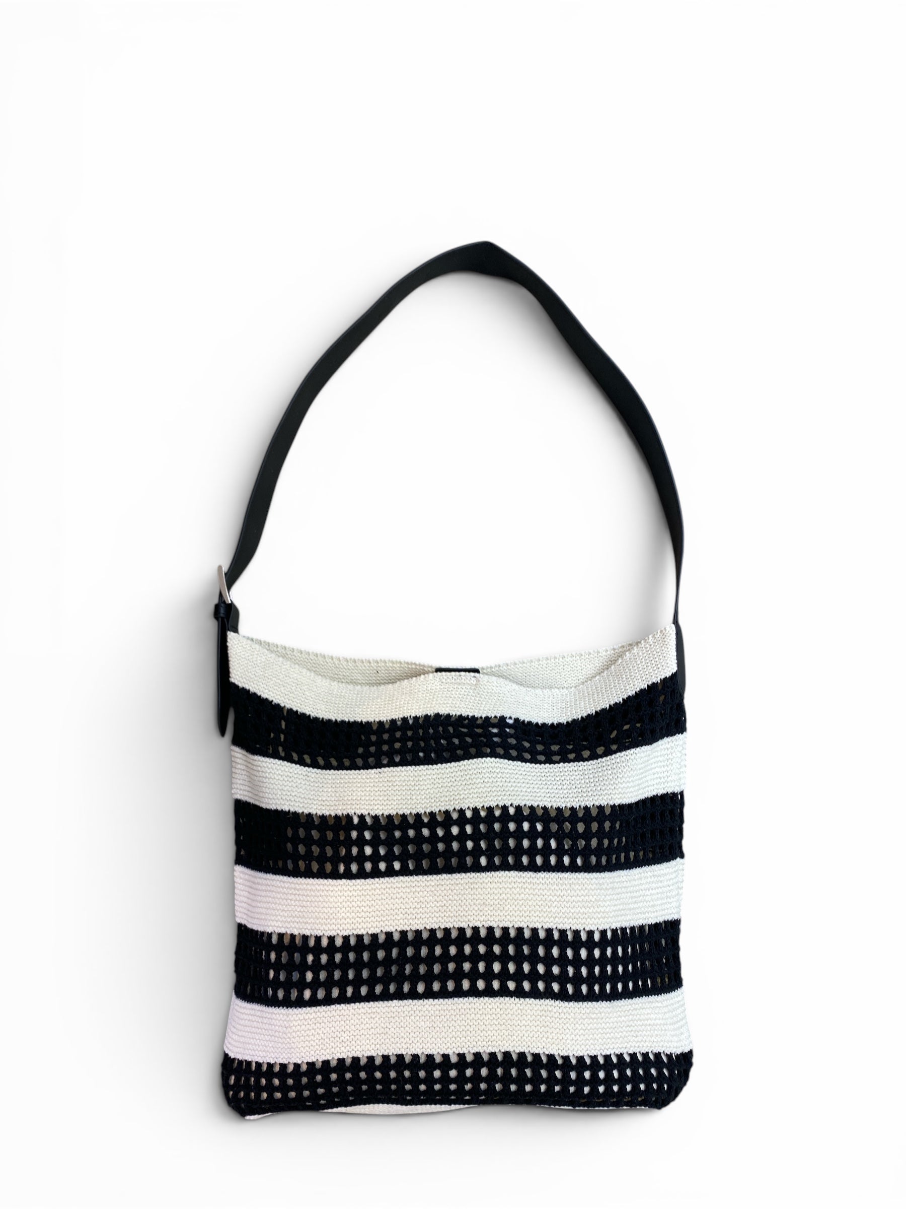 VIVIENNE D BORSA A RIGHE NERA