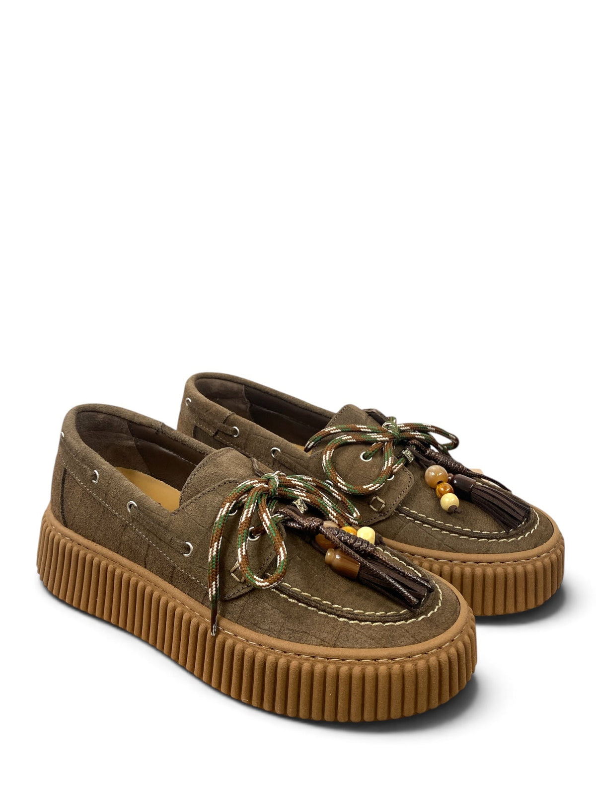 MÉLINÉ BARCA SUEDE STAMPA COCCO