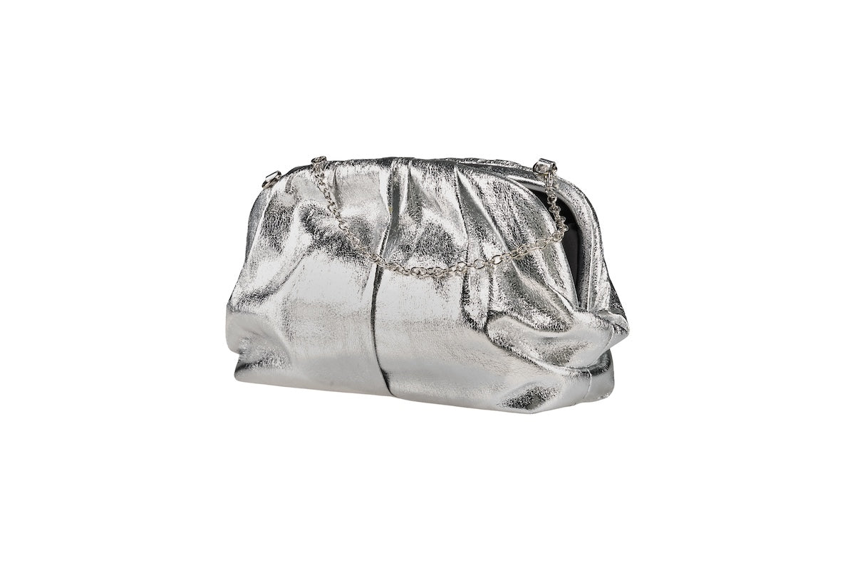 ANNA CECERE POCHETTE ARGENTO