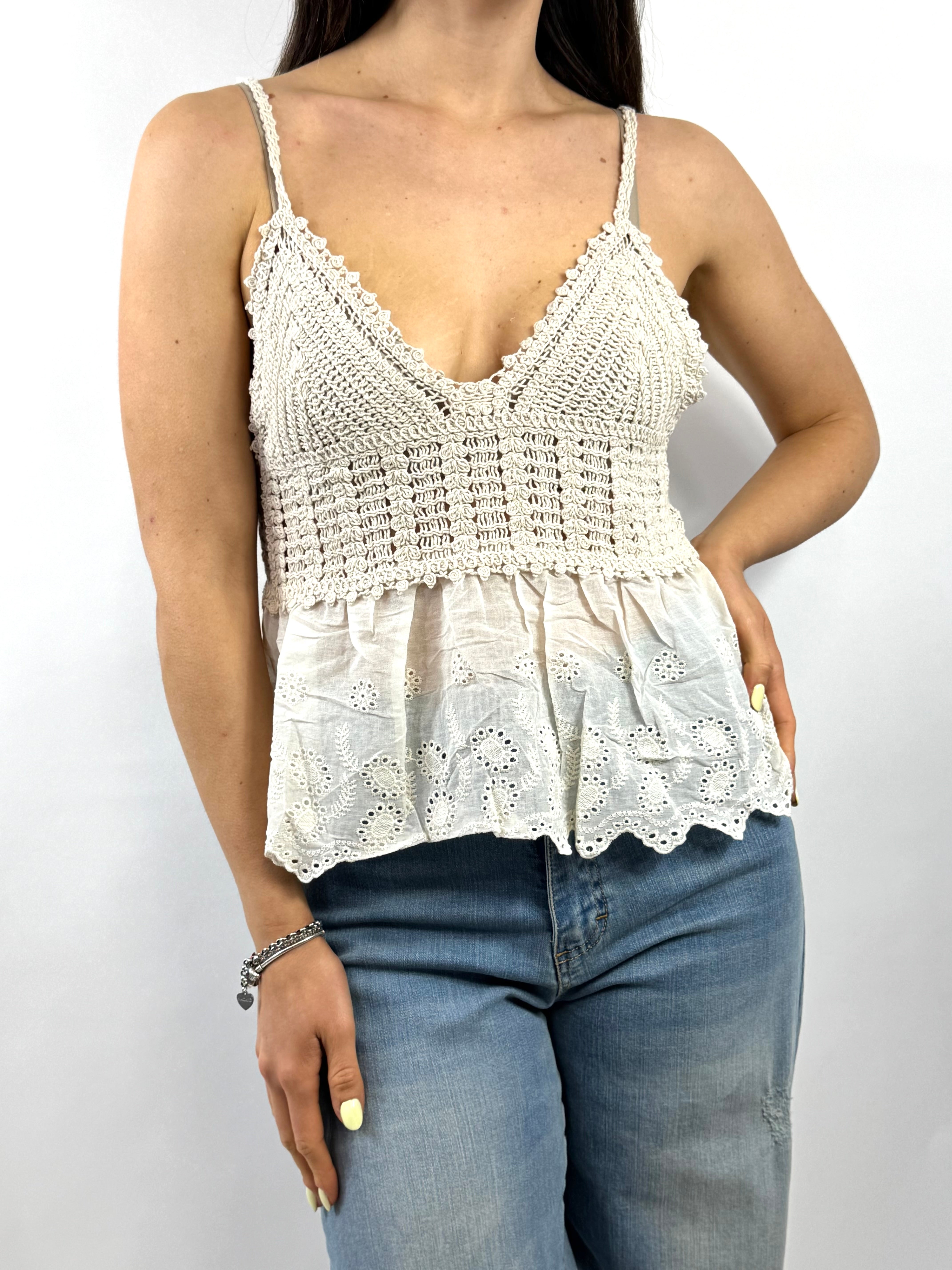 SUSY MIX TOP SANGALLO CROCHET