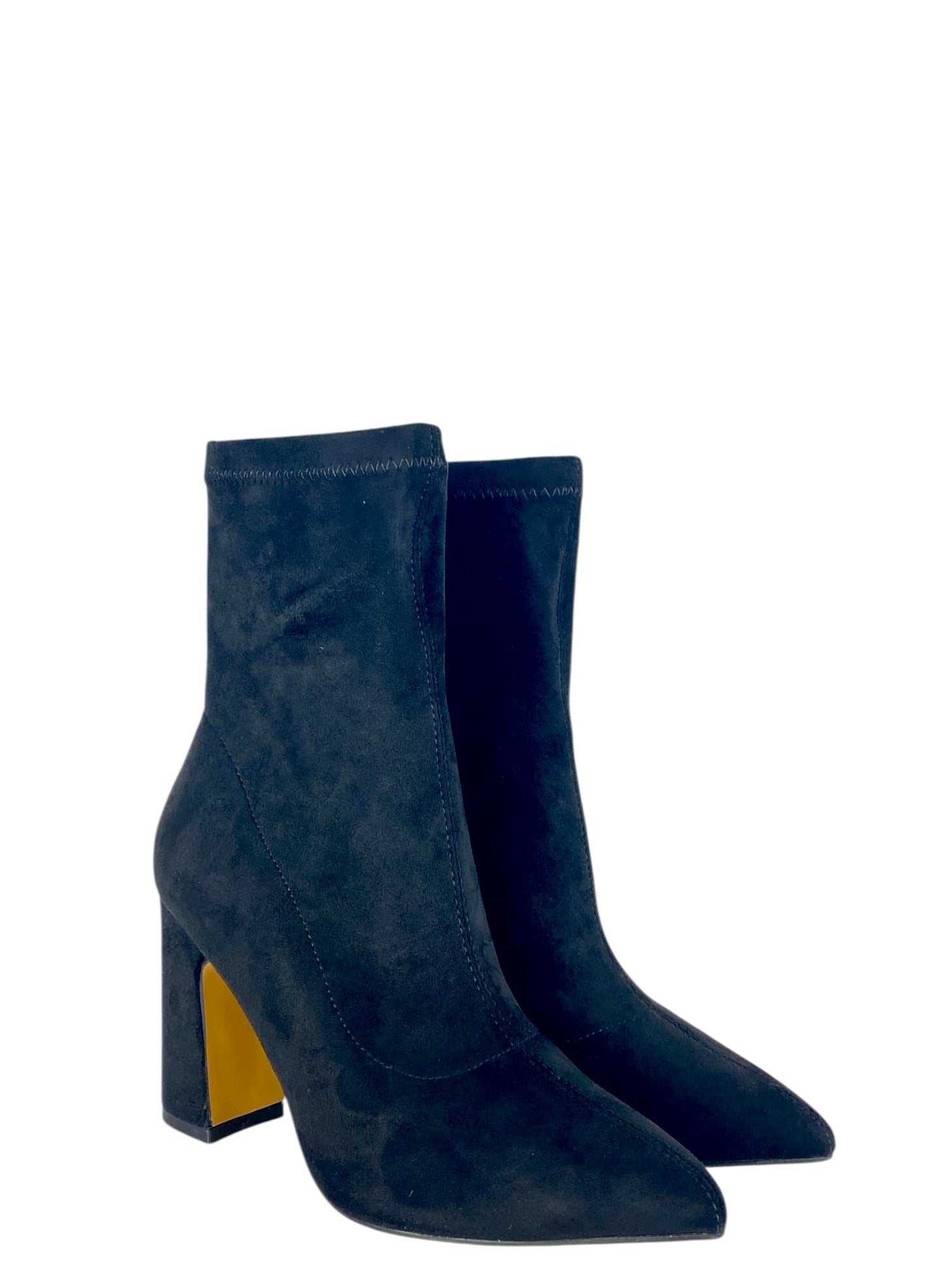 CRISTIN TRONCHETTO NERO IN ECO-CAMOSCIO