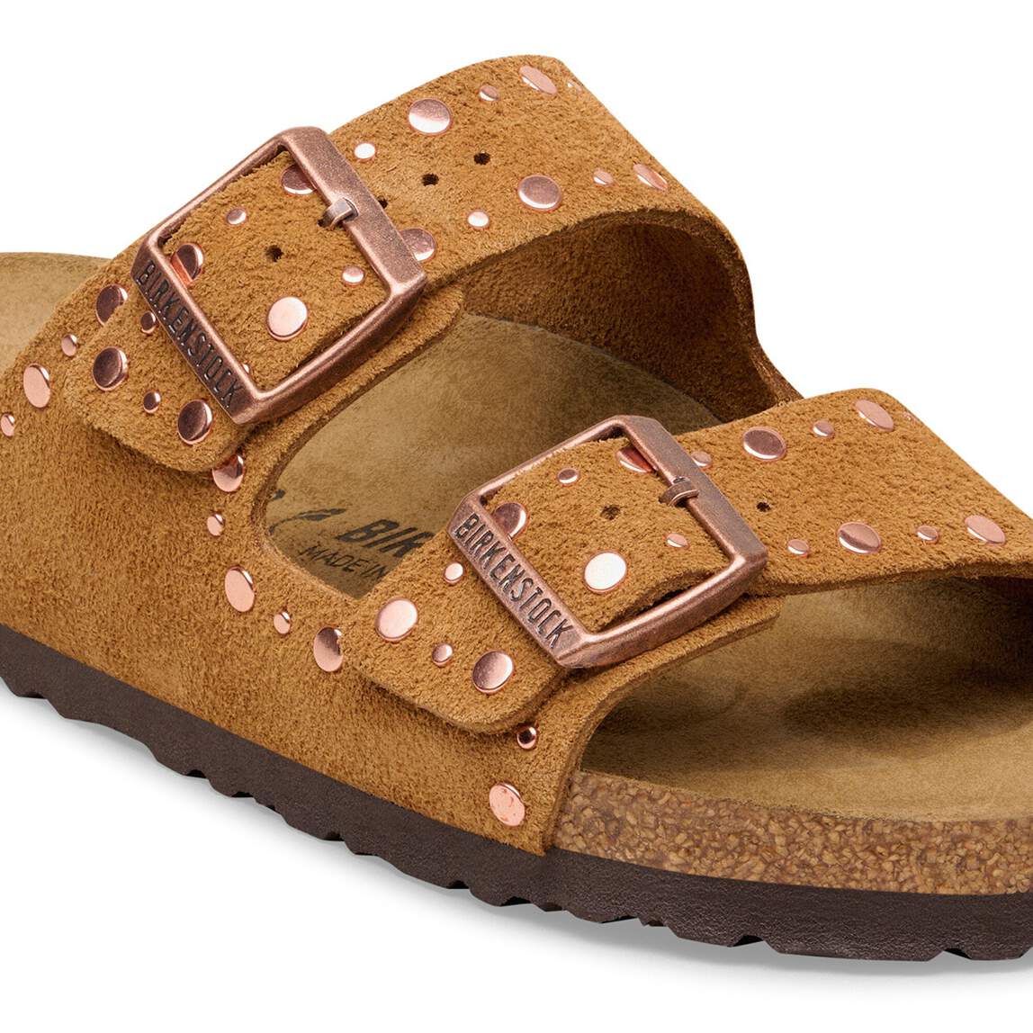 BIRKENSTOCK ARIZONA RIVET MINK