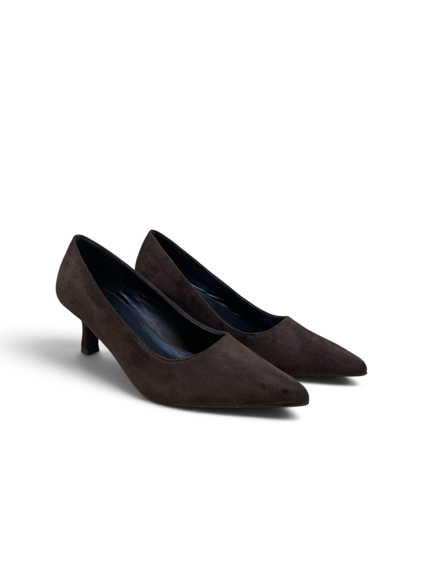 CRISTIN DÉCOLLETÉ SUEDE TESTA DI MORO