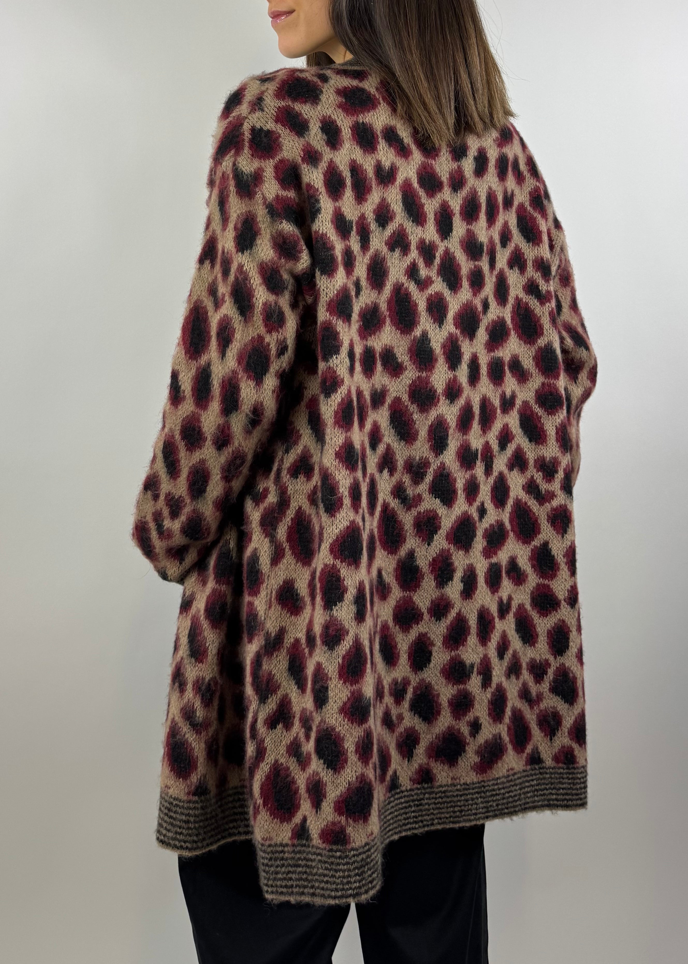 SUSY MIX CARDIGAN MACULATO