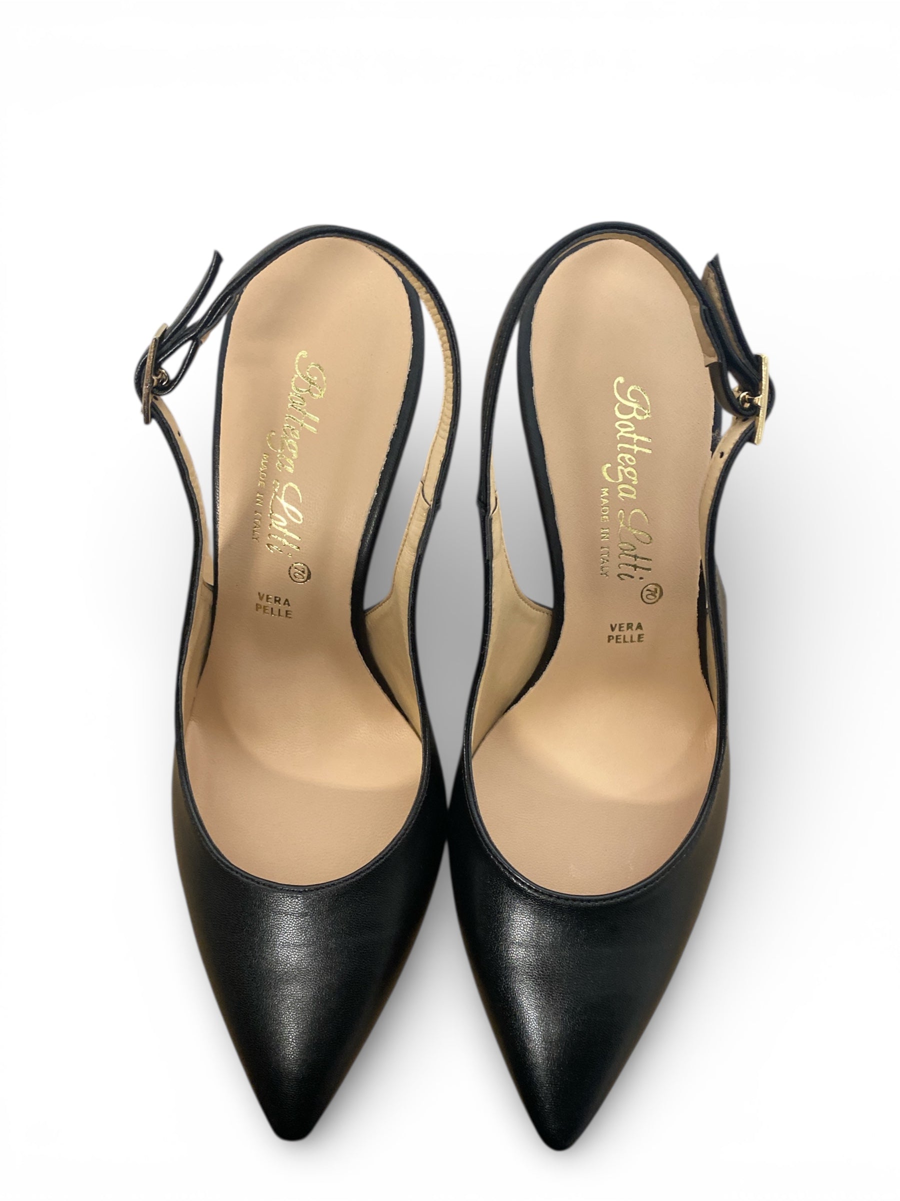 BOTTEGA LOTTI CHANEL NERO TACCO 7