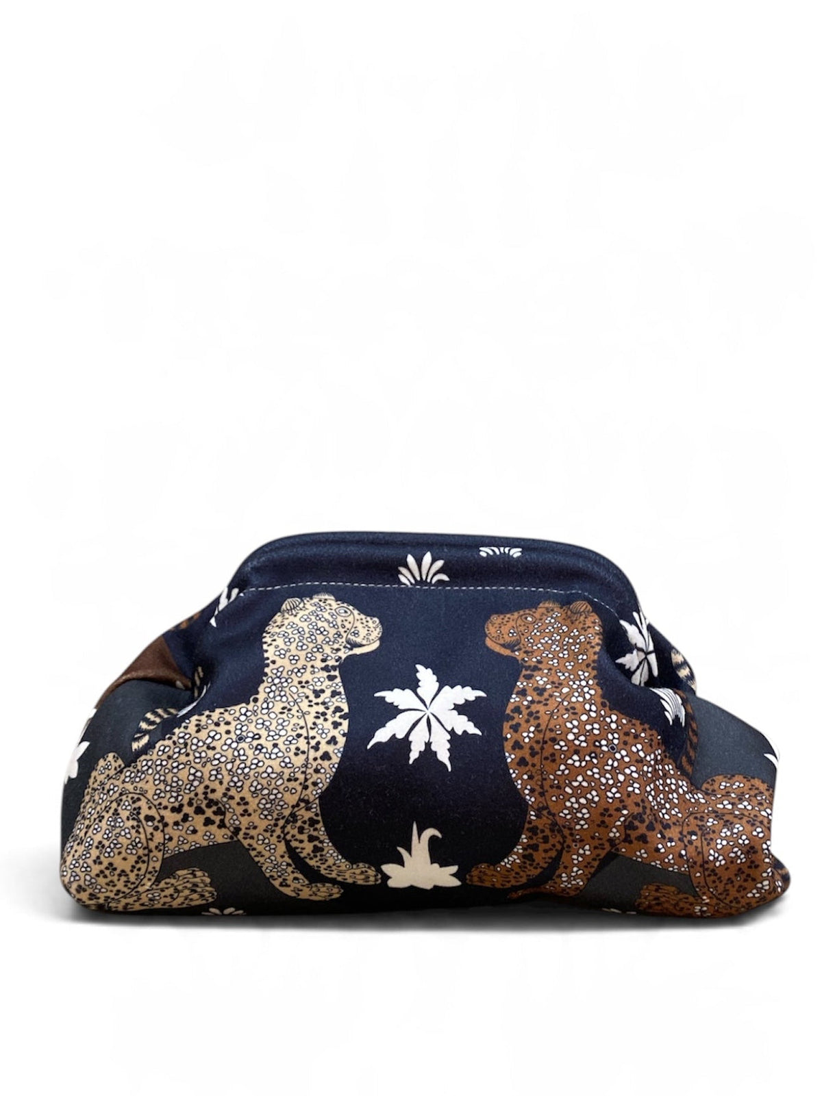 CECILE POCHETTE LEOPARD NERO