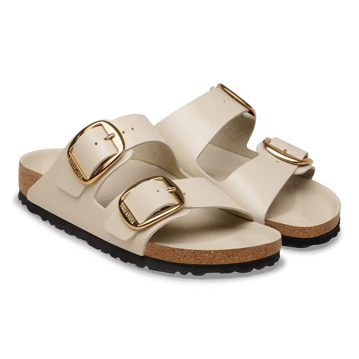 BIRKENSTOCK ARIZONA BIG BUCKLE HIGH SHINE OYSTER