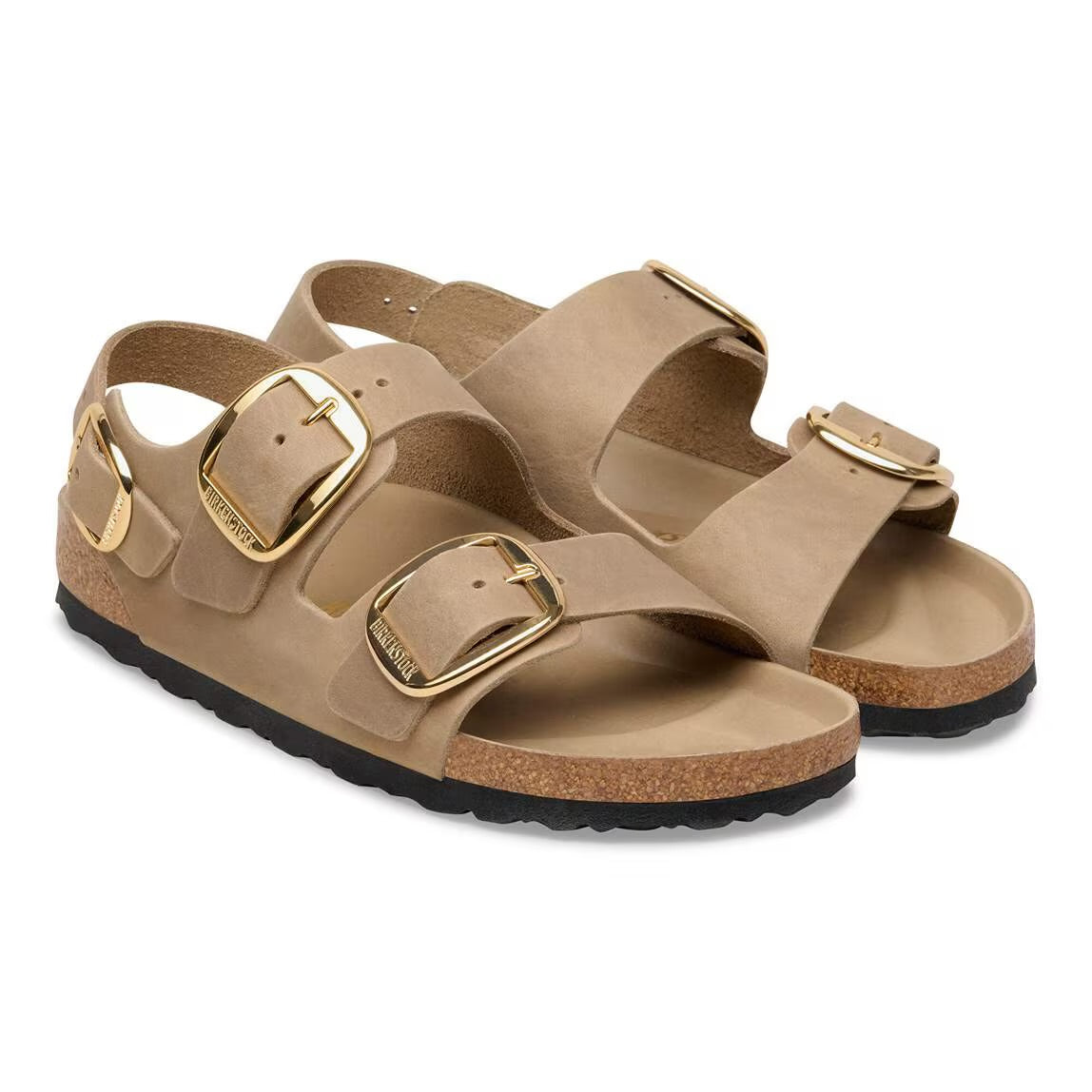 BIRKENSTOCK MILANO BIG BUCKLE TABACCO BROWN