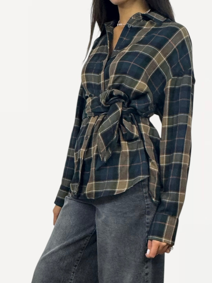 SUSY MIX CAMICIA IN CHECK CON NODO